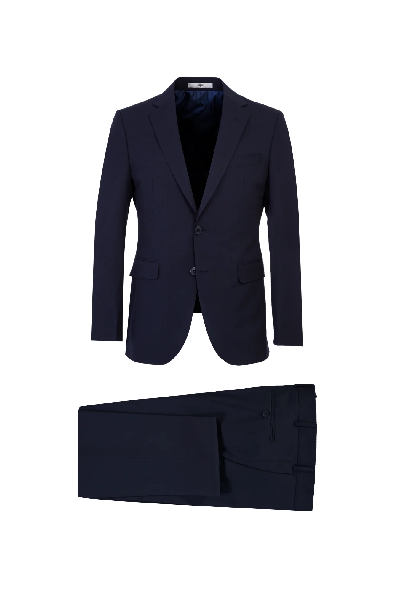 Koyu Lacivert 7 Drop Slim Fit Dar Kesim Antibakteriyel Takım Elbise