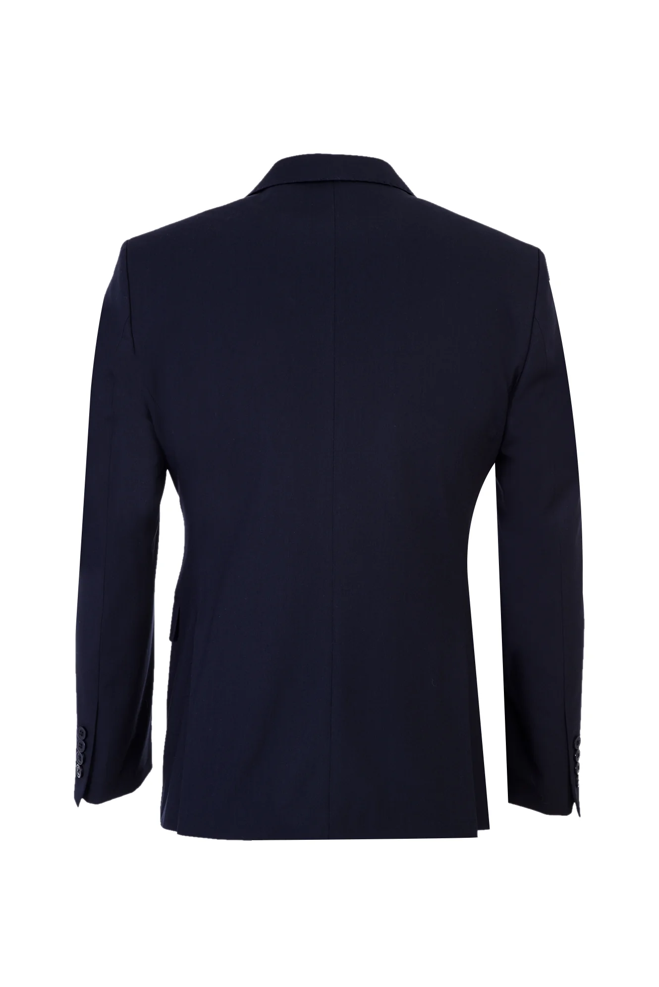 Koyu Lacivert 7 Drop Slim Fit Dar Kesim Antibakteriyel Takım Elbise - Image 3