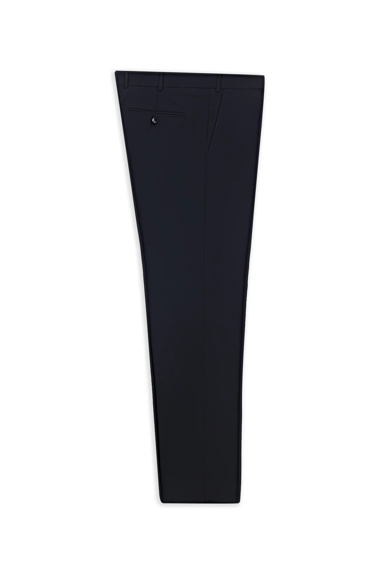 Koyu Lacivert 7 Drop Slim Fit Dar Kesim Klasik Kumaş Pantolon - Image 7