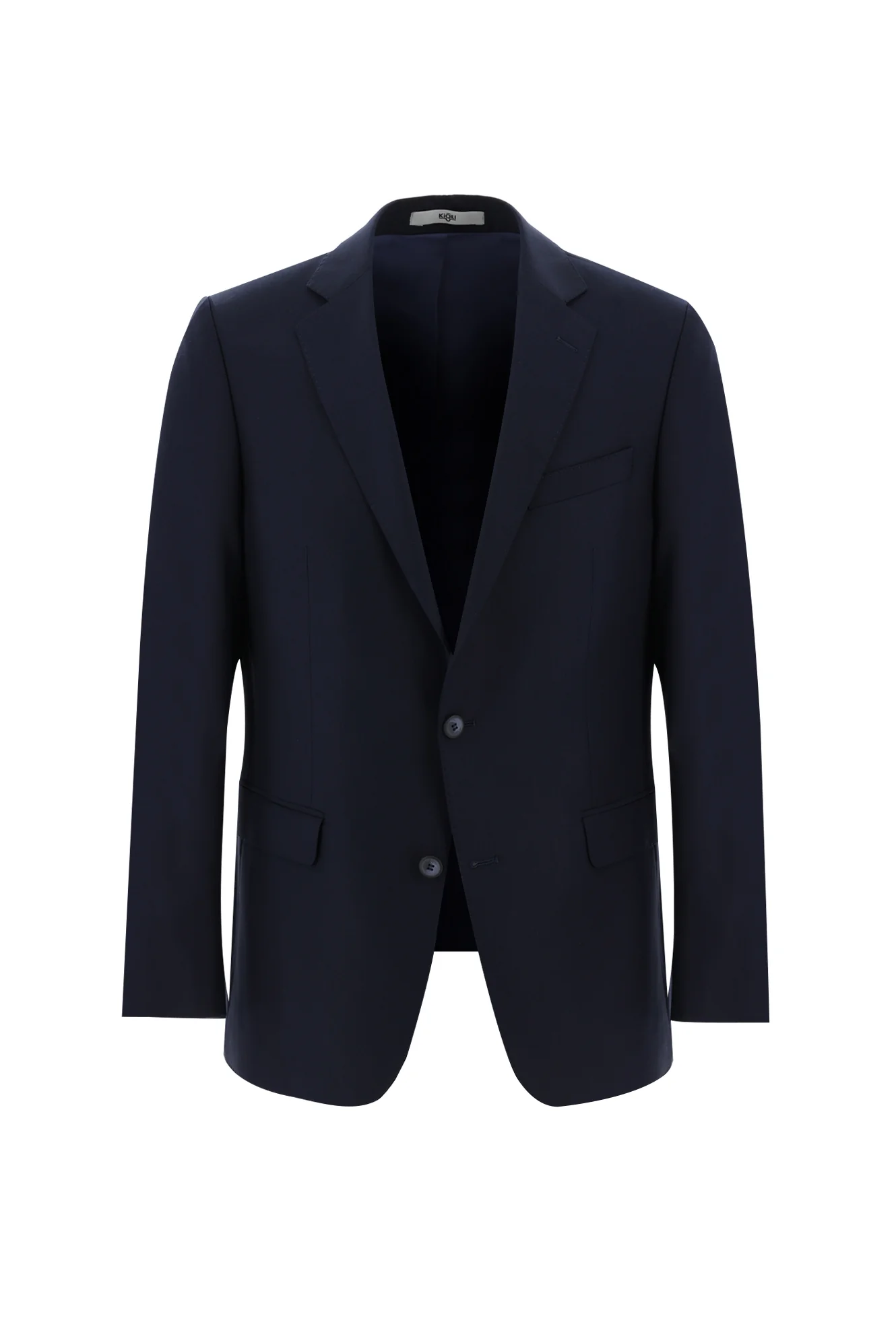 Koyu Lacivert 7 Drop Slim Fit Dar Kesim Takım Elbise - Image 2