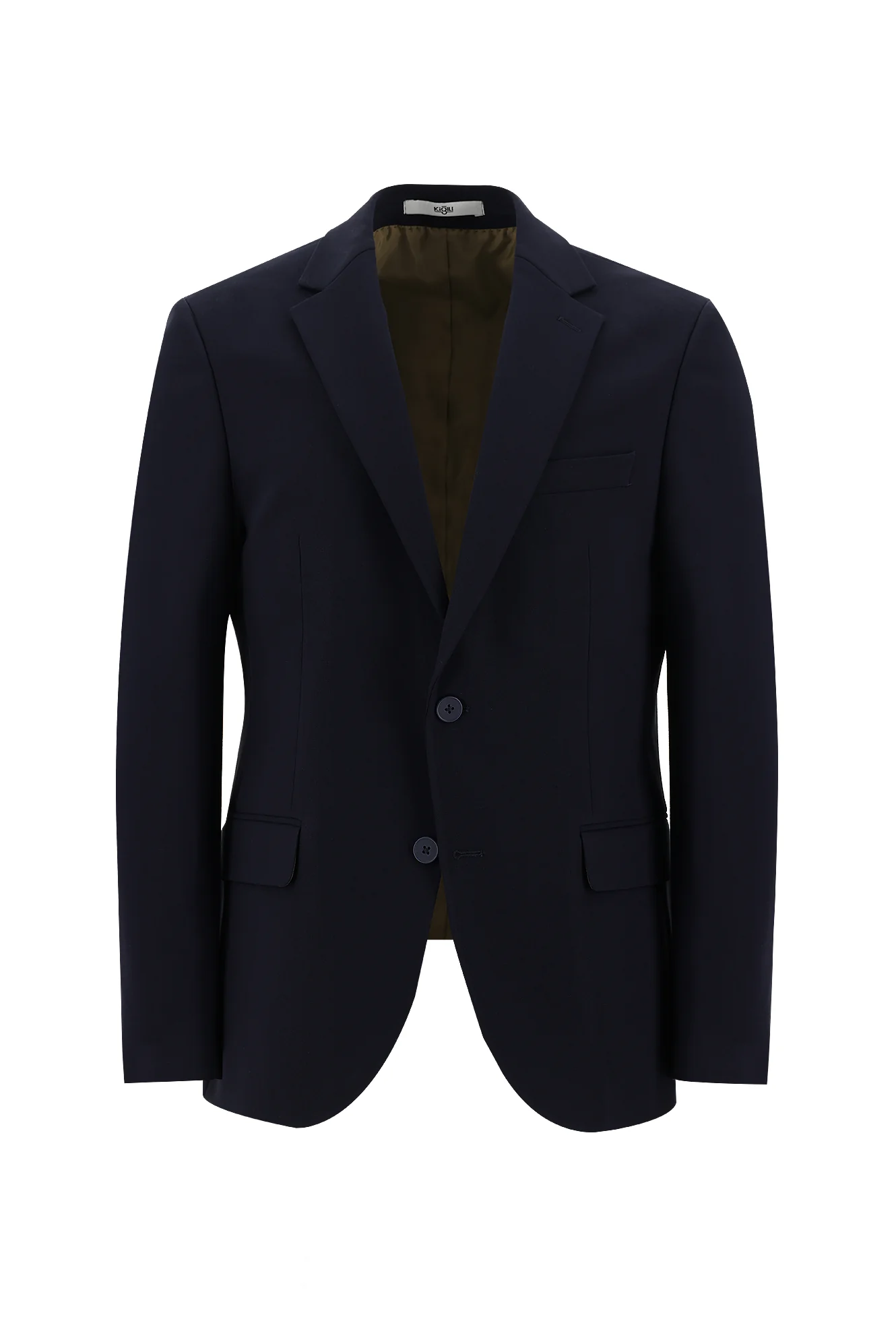 Koyu Lacivert 7 Drop Slim Fit Dar Kesim Takım Elbise - Image 2