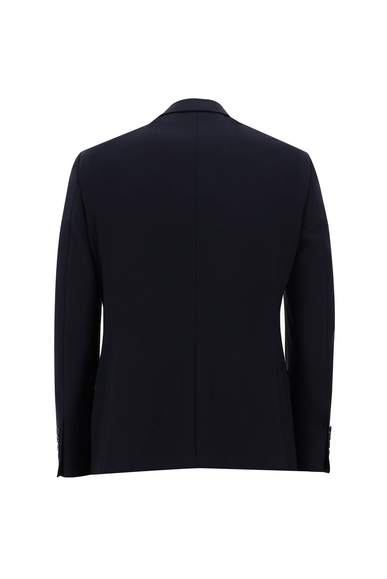 Koyu Lacivert 7 Drop Slim Fit Dar Kesim Takım Elbise - Image 3