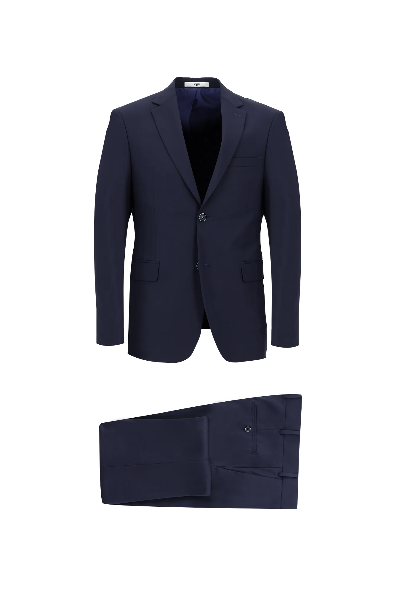 Koyu Lacivert 7 Drop Slim Fit Dar Kesim Takım Elbise