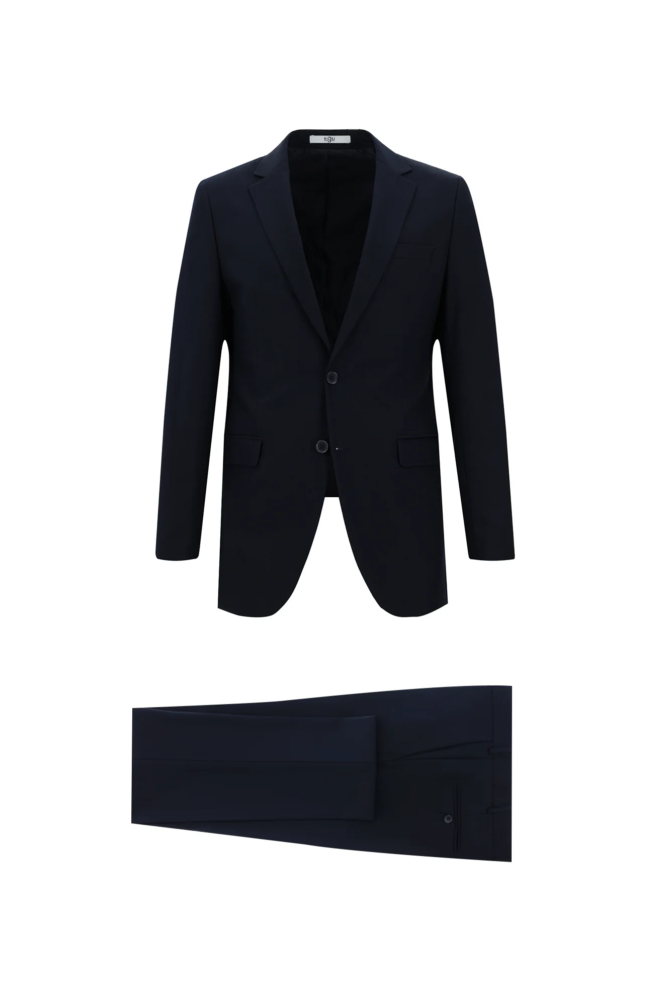Koyu Lacivert 7 Drop Slim Fit Dar Kesim Takım Elbise