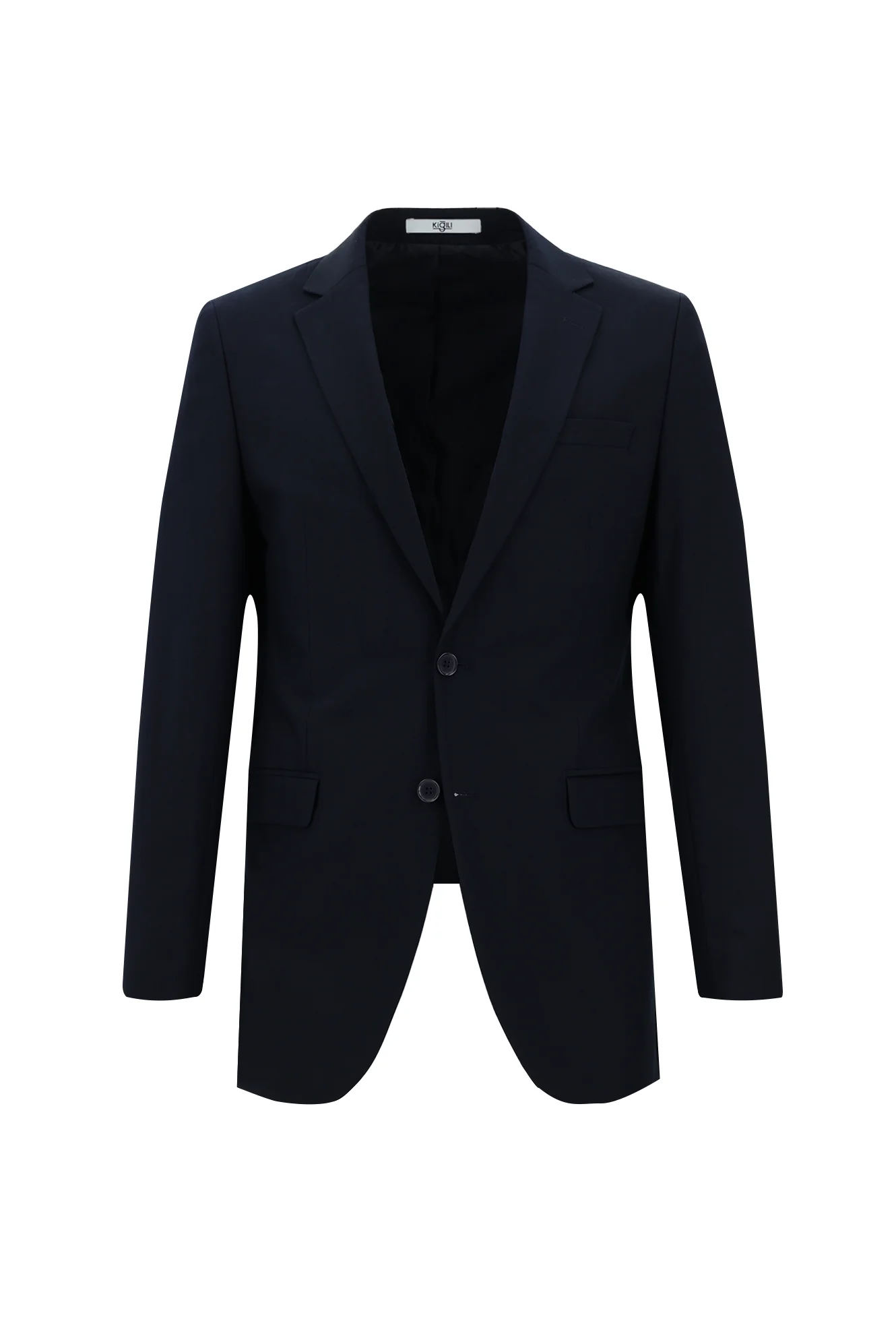 Koyu Lacivert 7 Drop Slim Fit Dar Kesim Takım Elbise - Image 2
