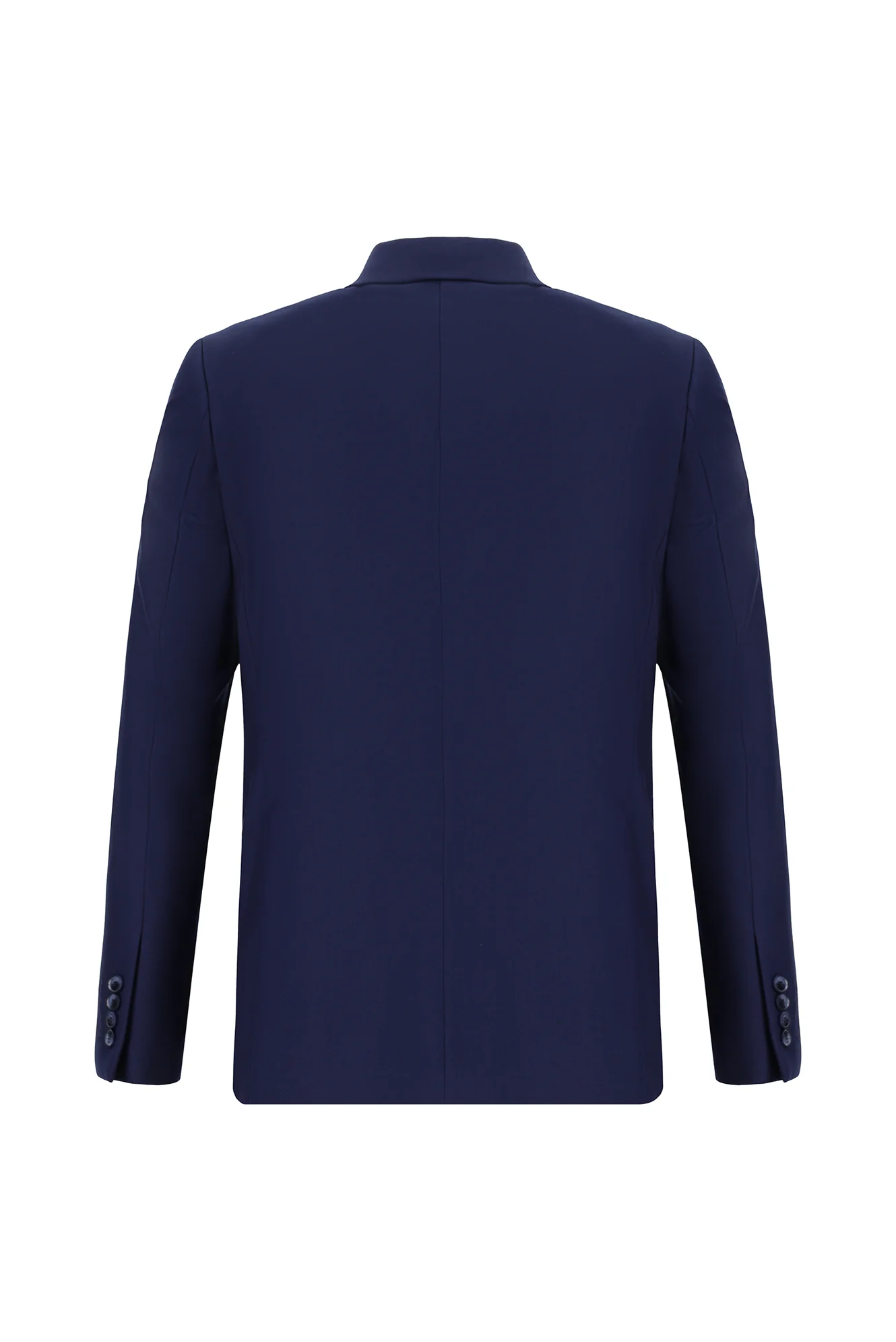 Koyu Lacivert 7 Drop Slim Fit Dar Kesim Takım Elbise - Image 3