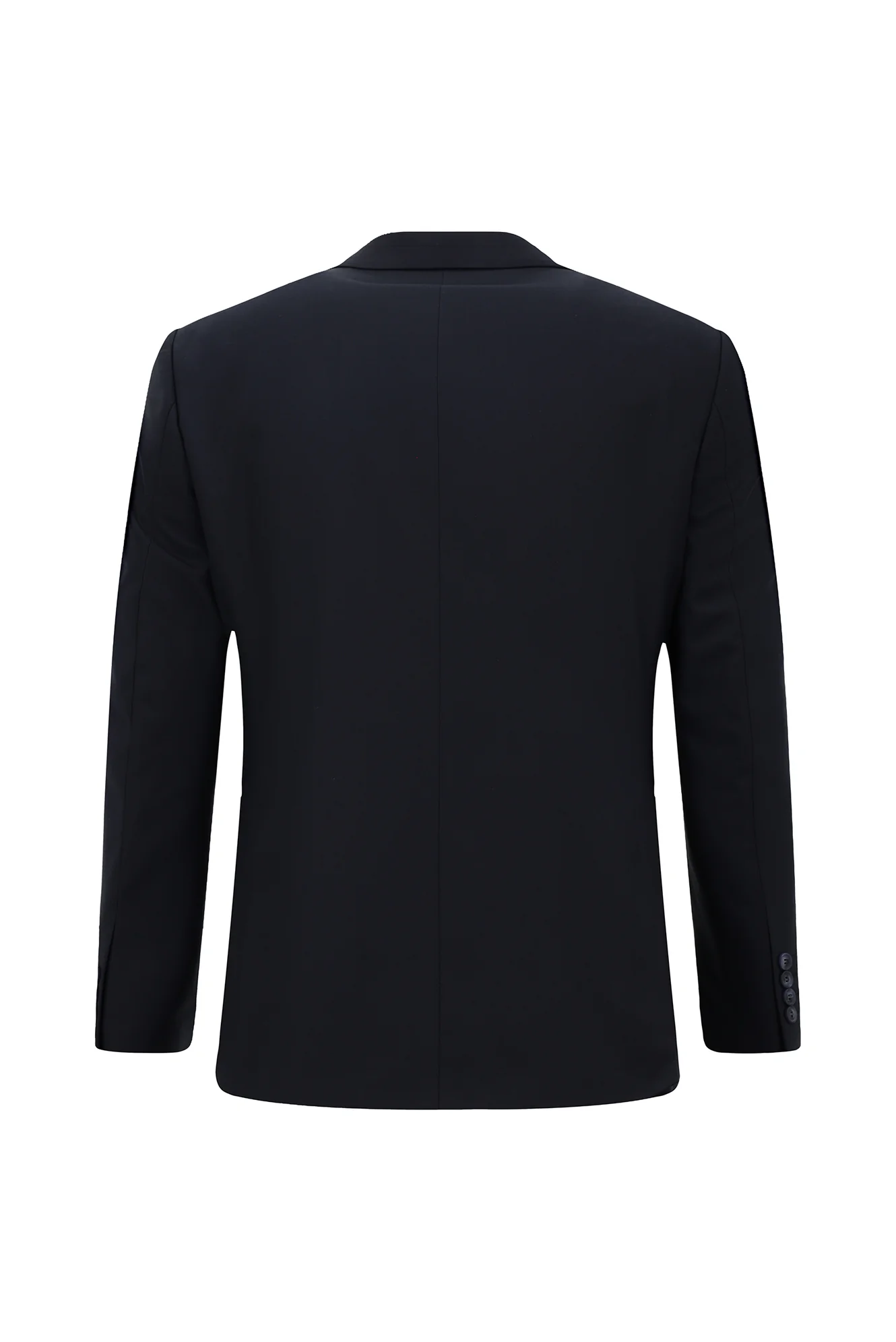 Koyu Lacivert 7 Drop Slim Fit Dar Kesim Takım Elbise - Image 3