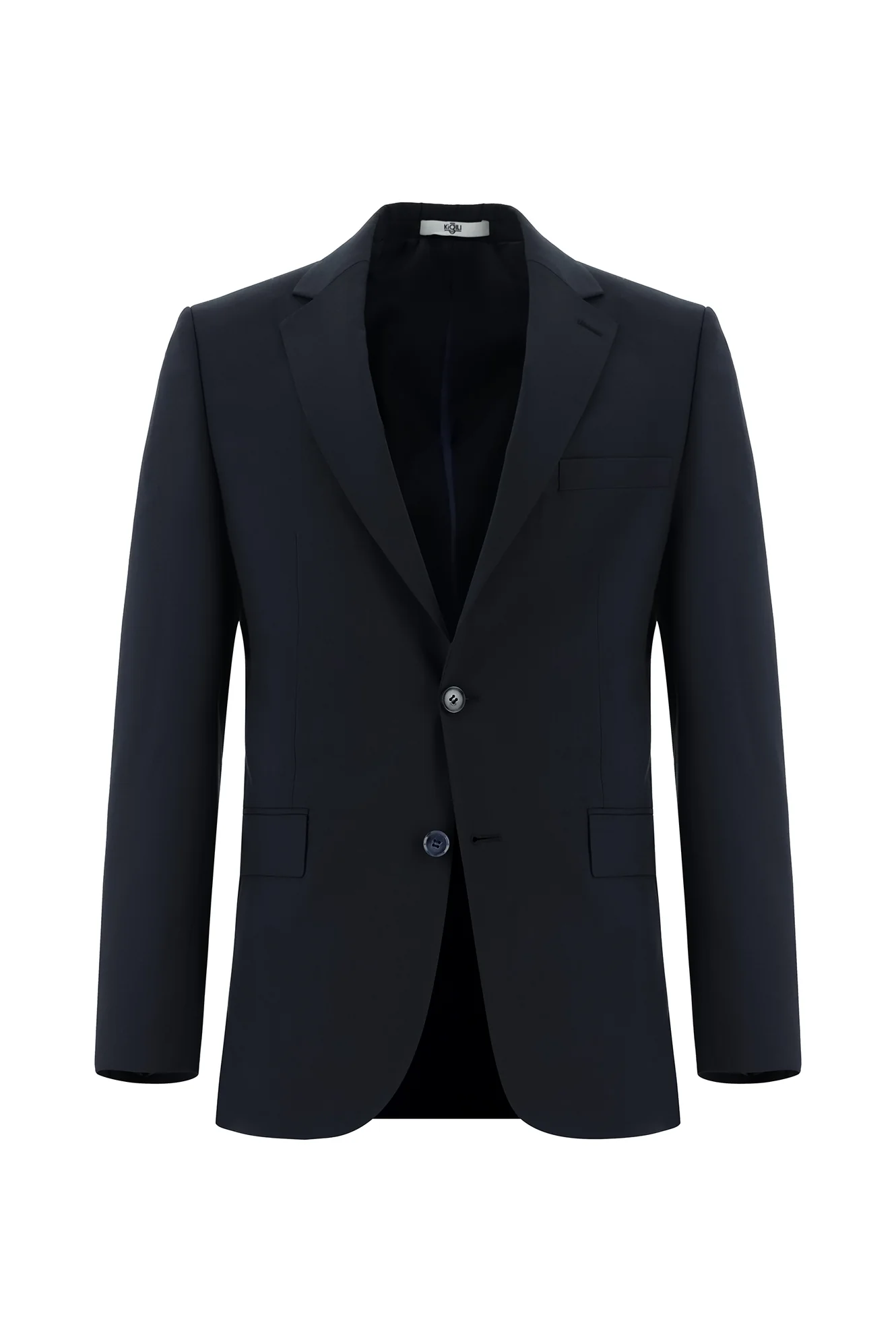 Koyu Lacivert 7 Drop Slim Fit Dar Kesim Takım Elbise - Image 2