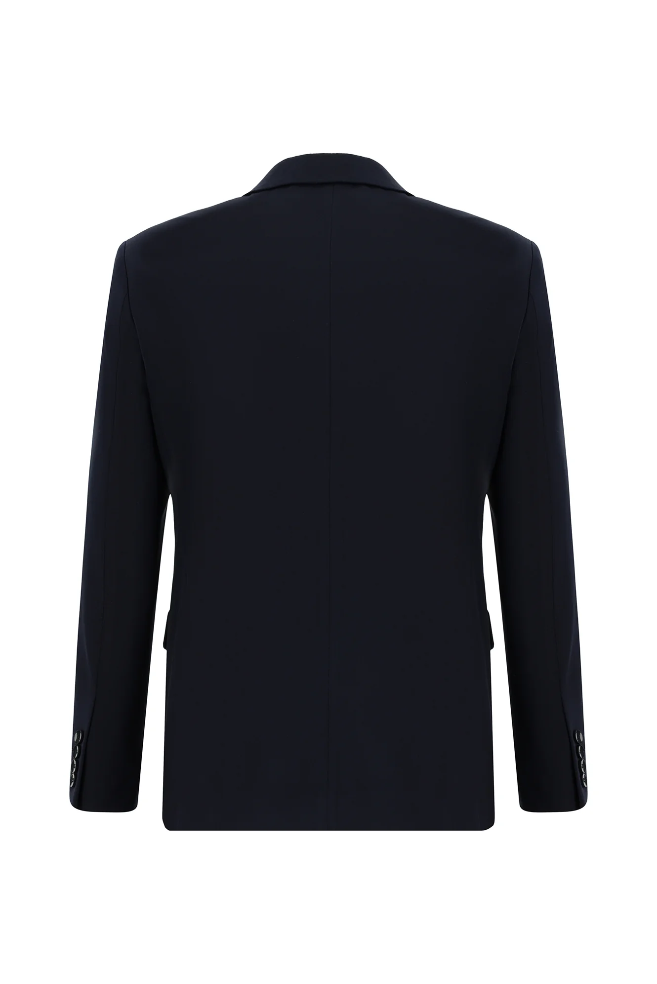 Koyu Lacivert 7 Drop Slim Fit Dar Kesim Mevsimlik Likralı Esnek Takım Elbise - Image 3