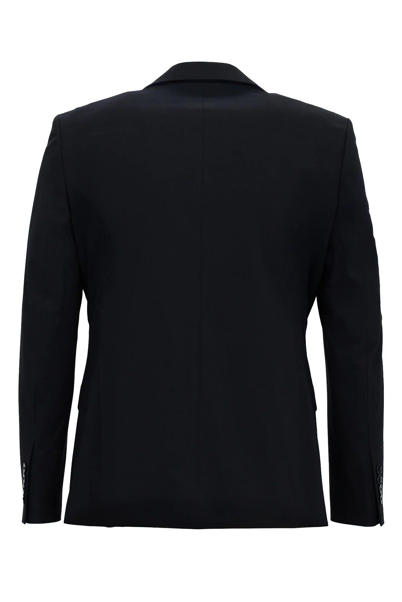 Koyu Lacivert 7 Drop Slim Fit Dar Kesim Takım Elbise - Image 3