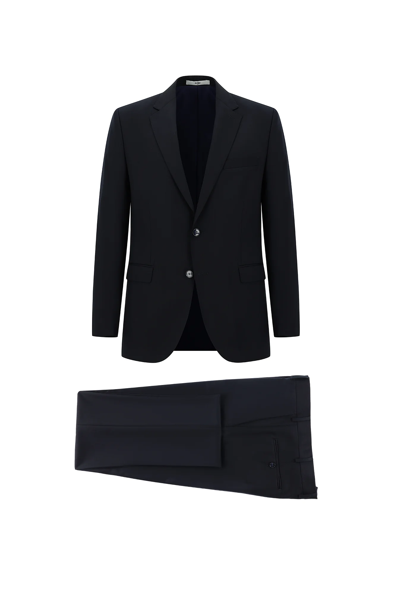 Koyu Lacivert 7 Drop Slim Fit Dar Kesim Takım Elbise
