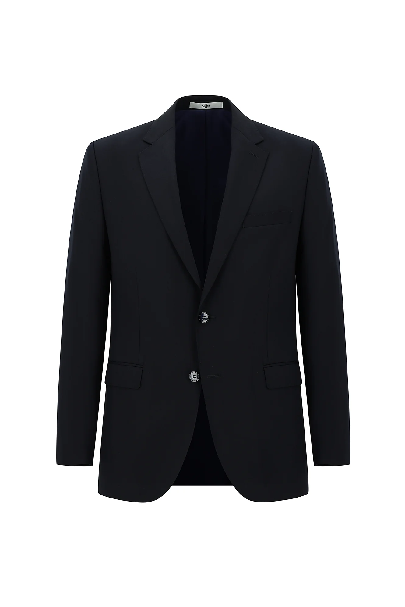 Koyu Lacivert 7 Drop Slim Fit Dar Kesim Takım Elbise - Image 2