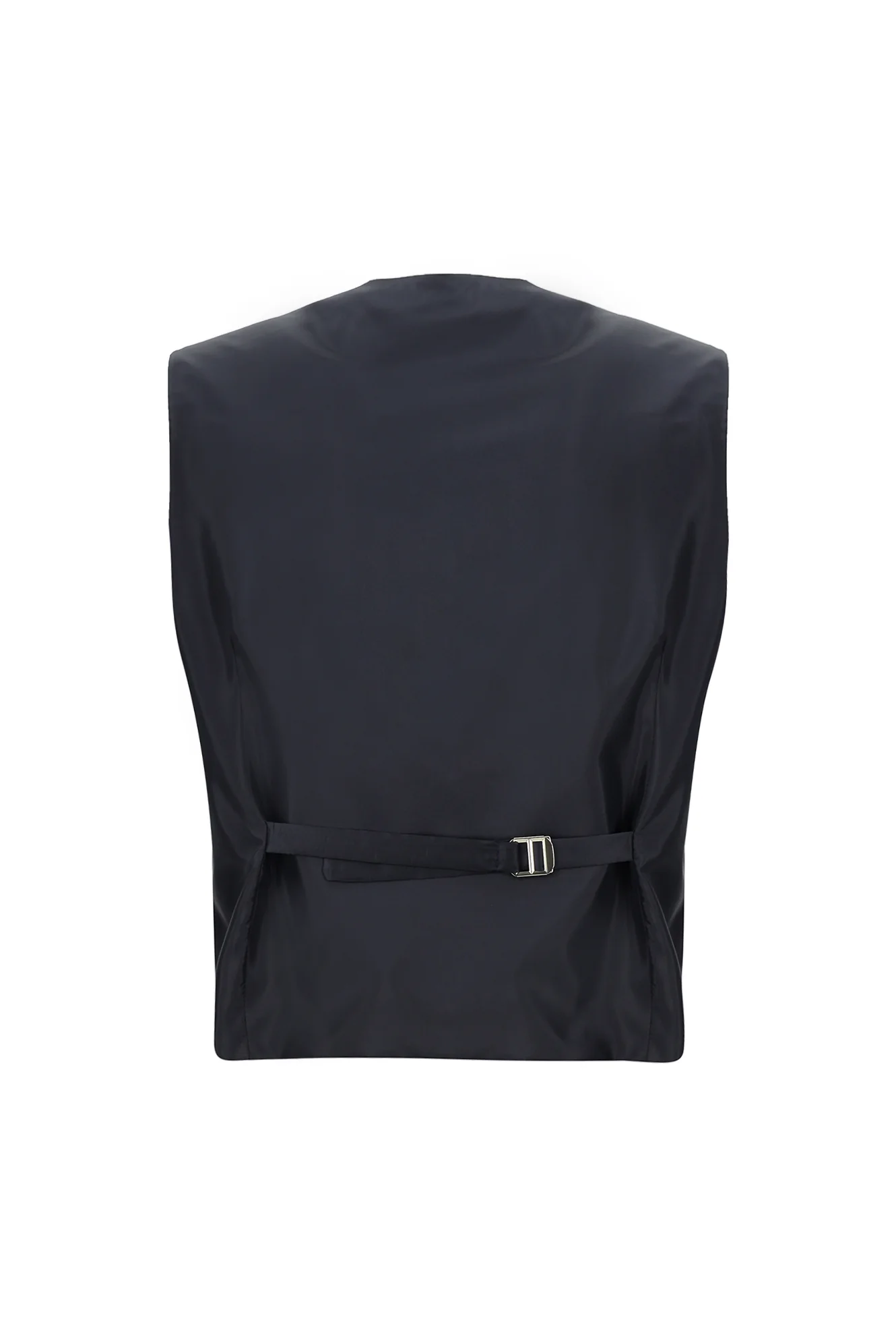 Koyu Lacivert 7 Drop Slim Fit Dar Kesim Kombinli Yelekli Takım Elbise - Image 5