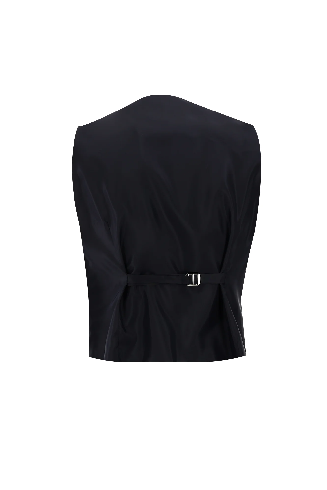 Koyu Lacivert 7 Drop Slim Fit Dar Kesim Kombinli Yelekli Takım Elbise - Image 5