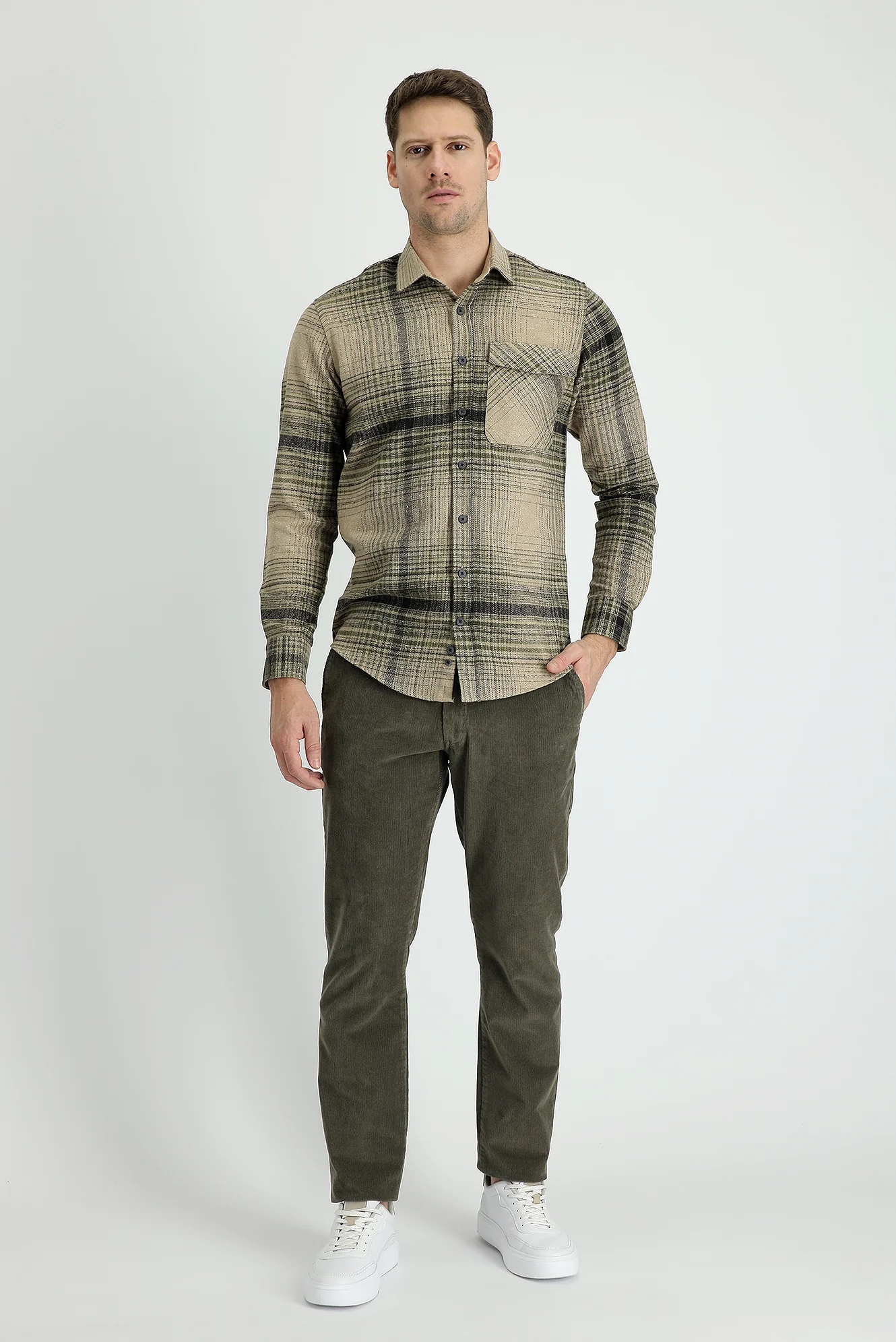 Koyu Lacivert Slim Fit Dar Kesim Likralı Denim Pantolon