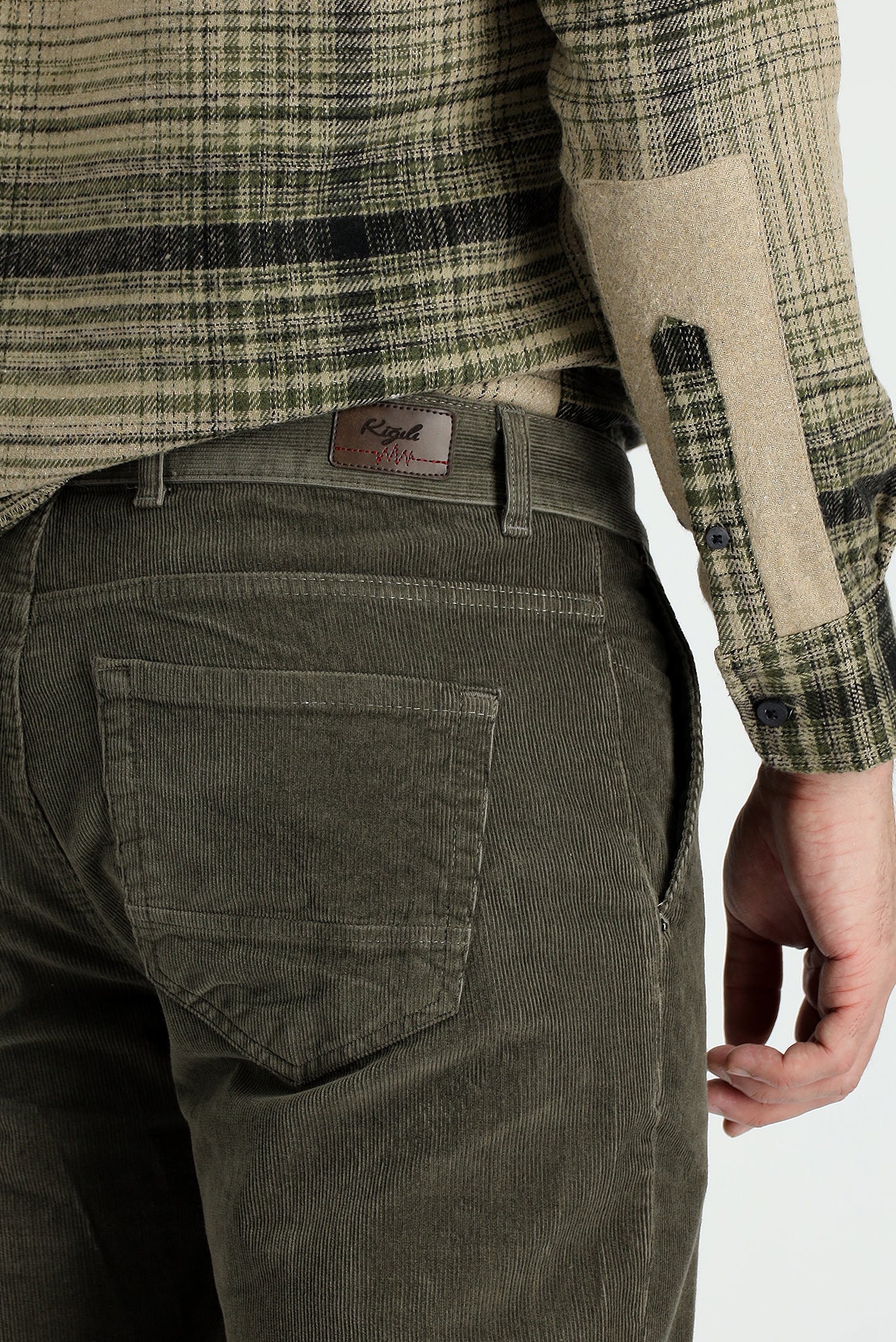 Koyu Lacivert Slim Fit Dar Kesim Likralı Denim Pantolon - Image 4