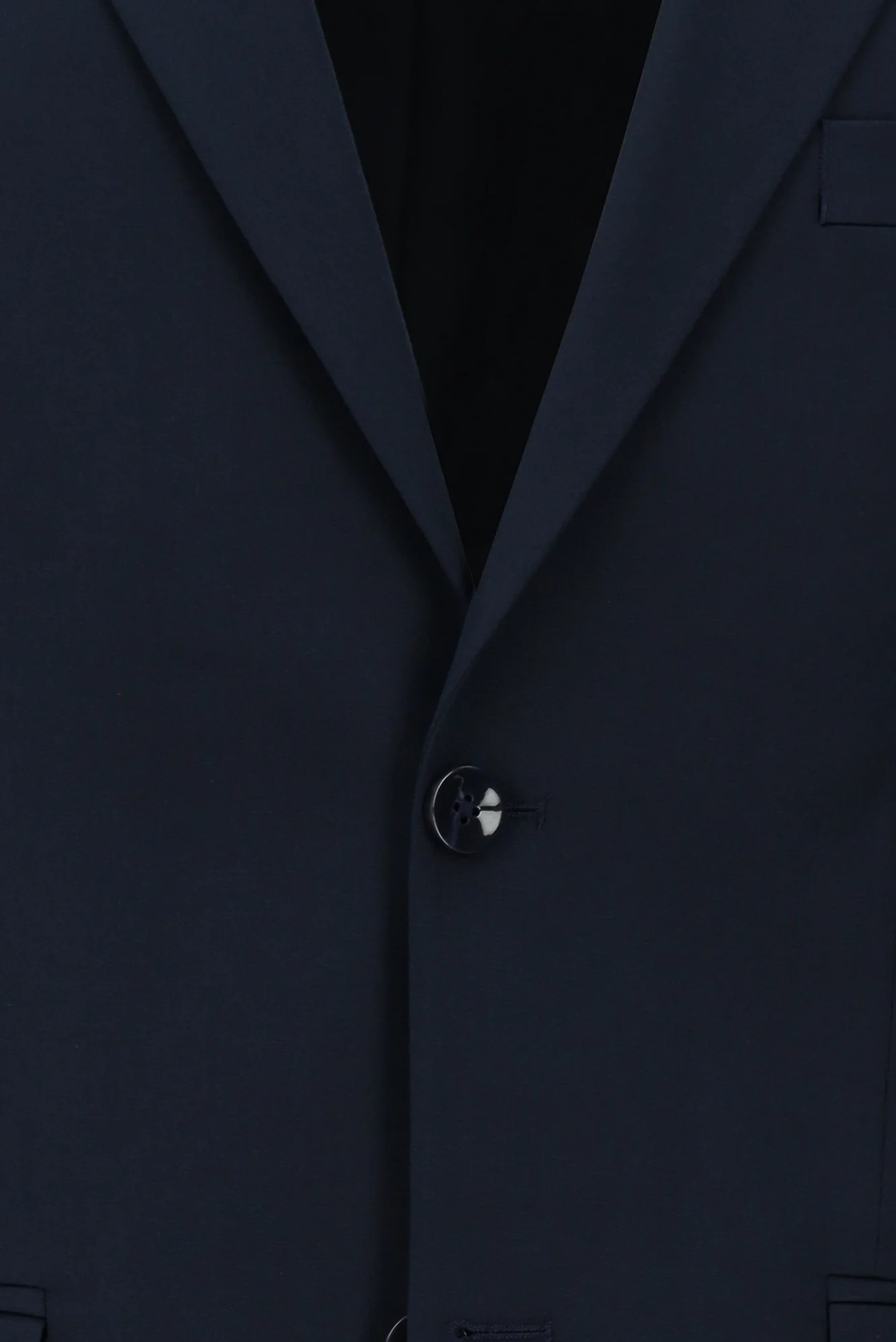 Koyu Lacivert 7 Drop Slim Fit Dar Kesim Pamuklu Lyocell Takım Elbise - Image 4