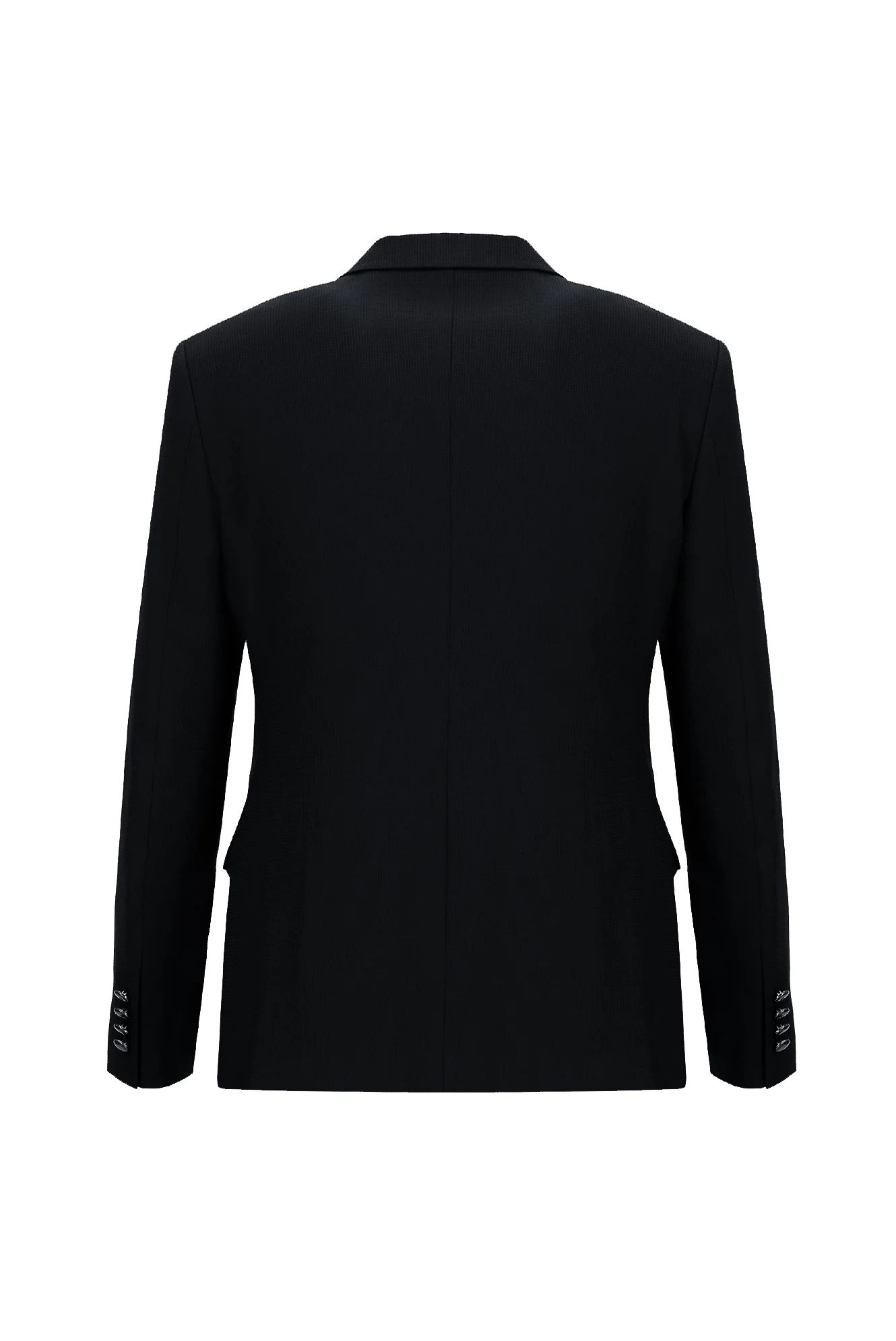 Koyu Lacivert 7 Drop Slim Fit Dar Kesim Şal Yaka Yelekli Smokin & Damatlık - Image 3