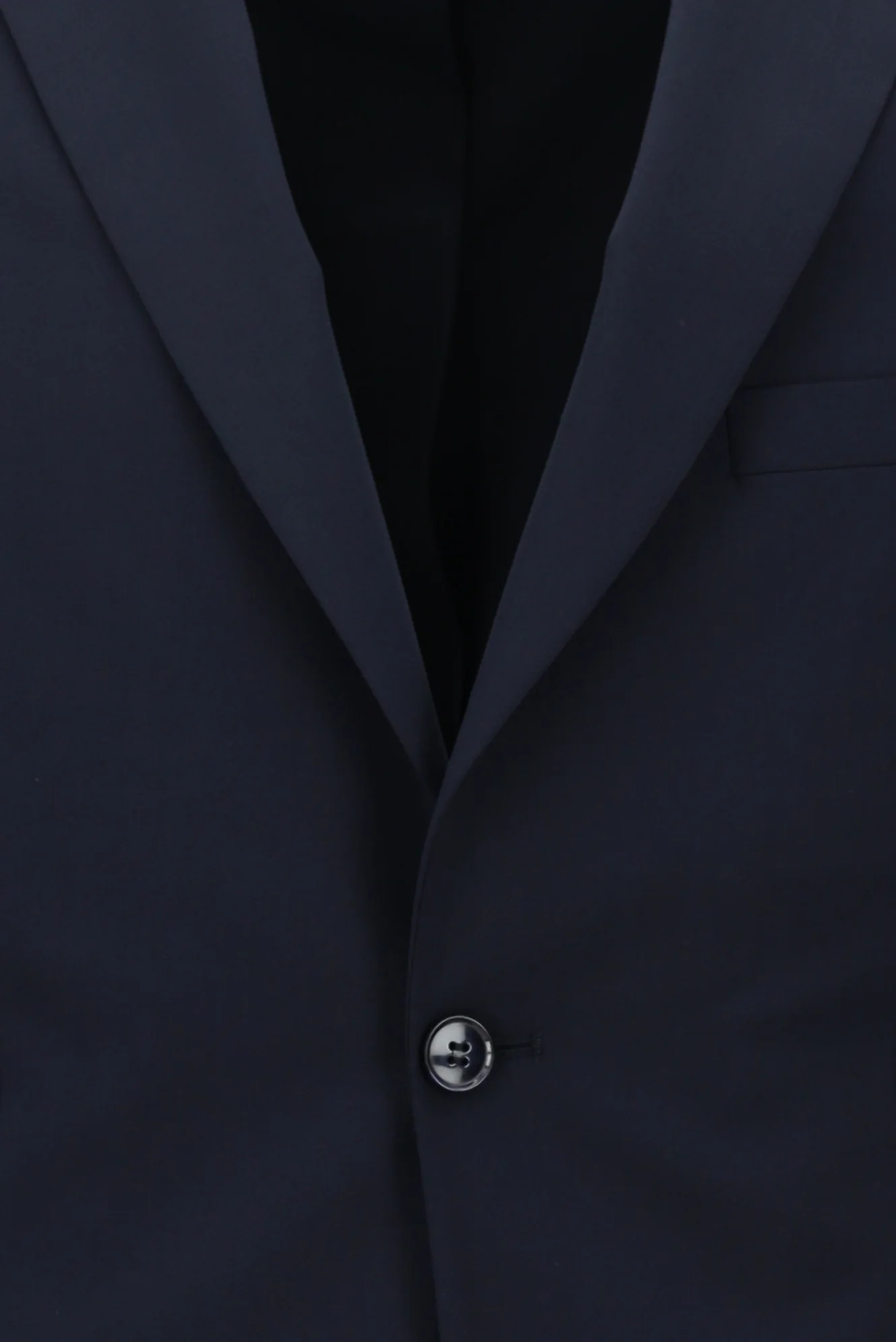 Koyu Lacivert 7 Drop Slim Fit Dar Kesim Yünlü Takım Elbise - Image 4