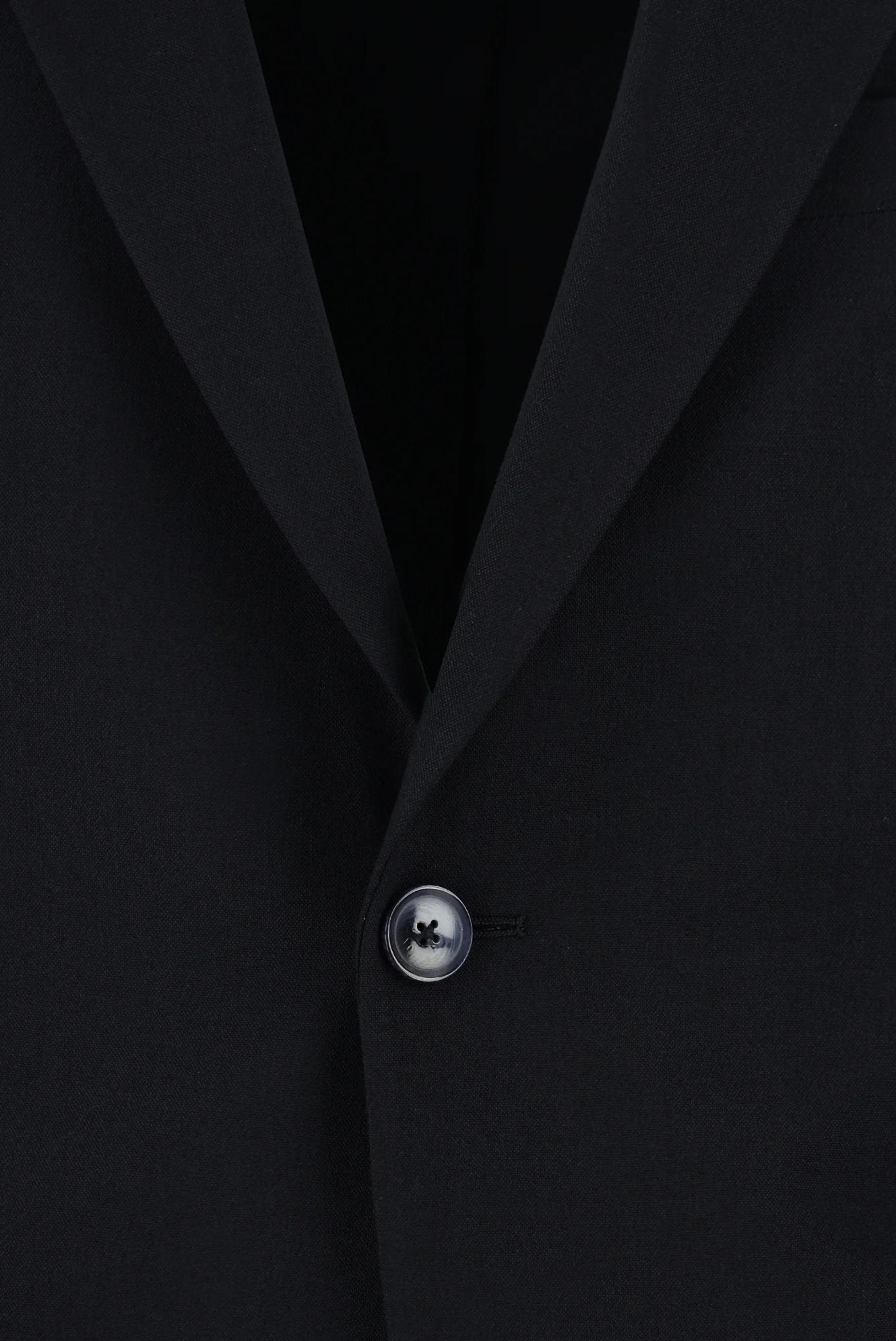 Koyu Lacivert 7 Drop Slim Fit Dar Kesim Yünlü Takım Elbise - Image 4