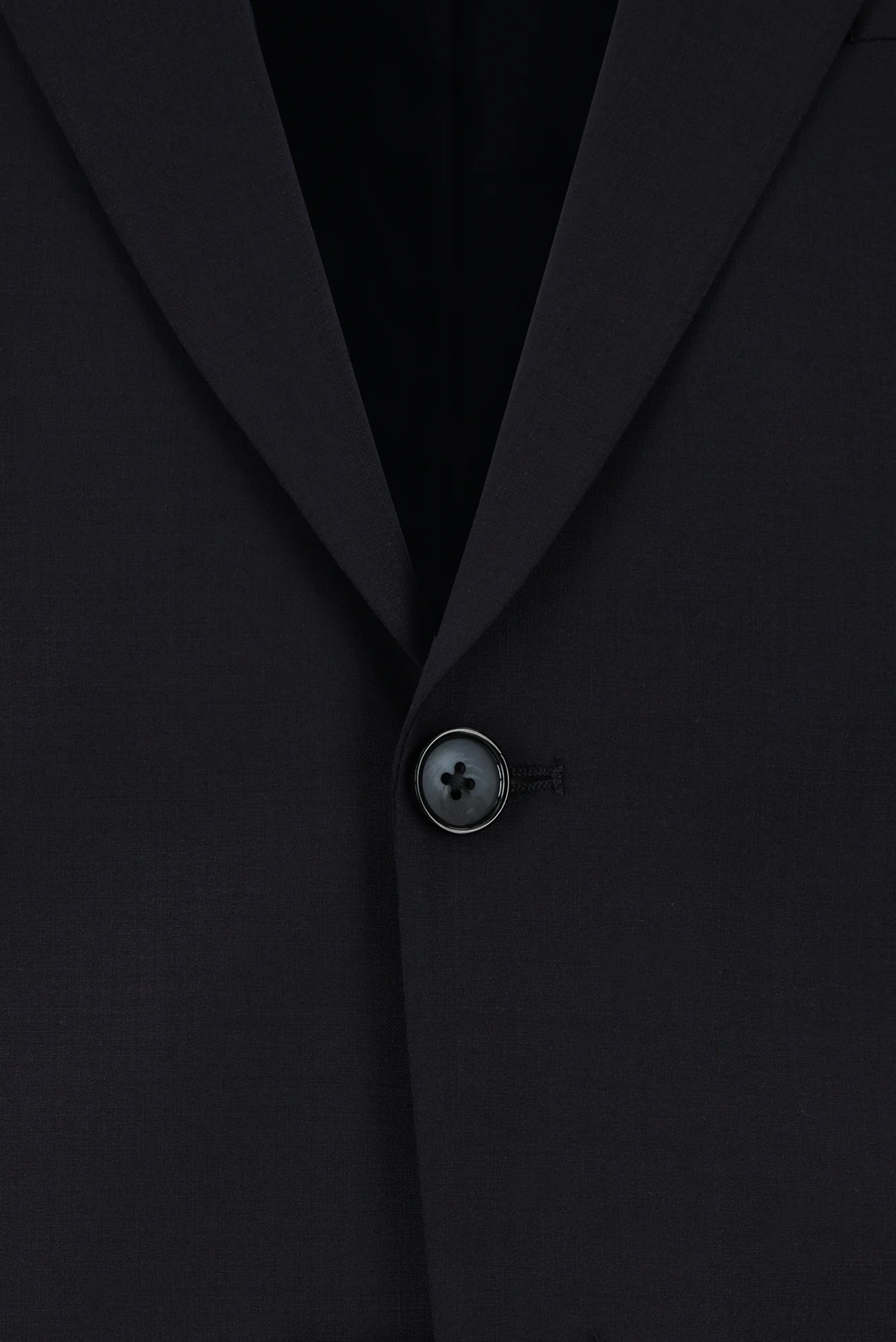 Koyu Lacivert 7 Drop Slim Fit Dar Kesim Yünlü Takım Elbise - Image 4