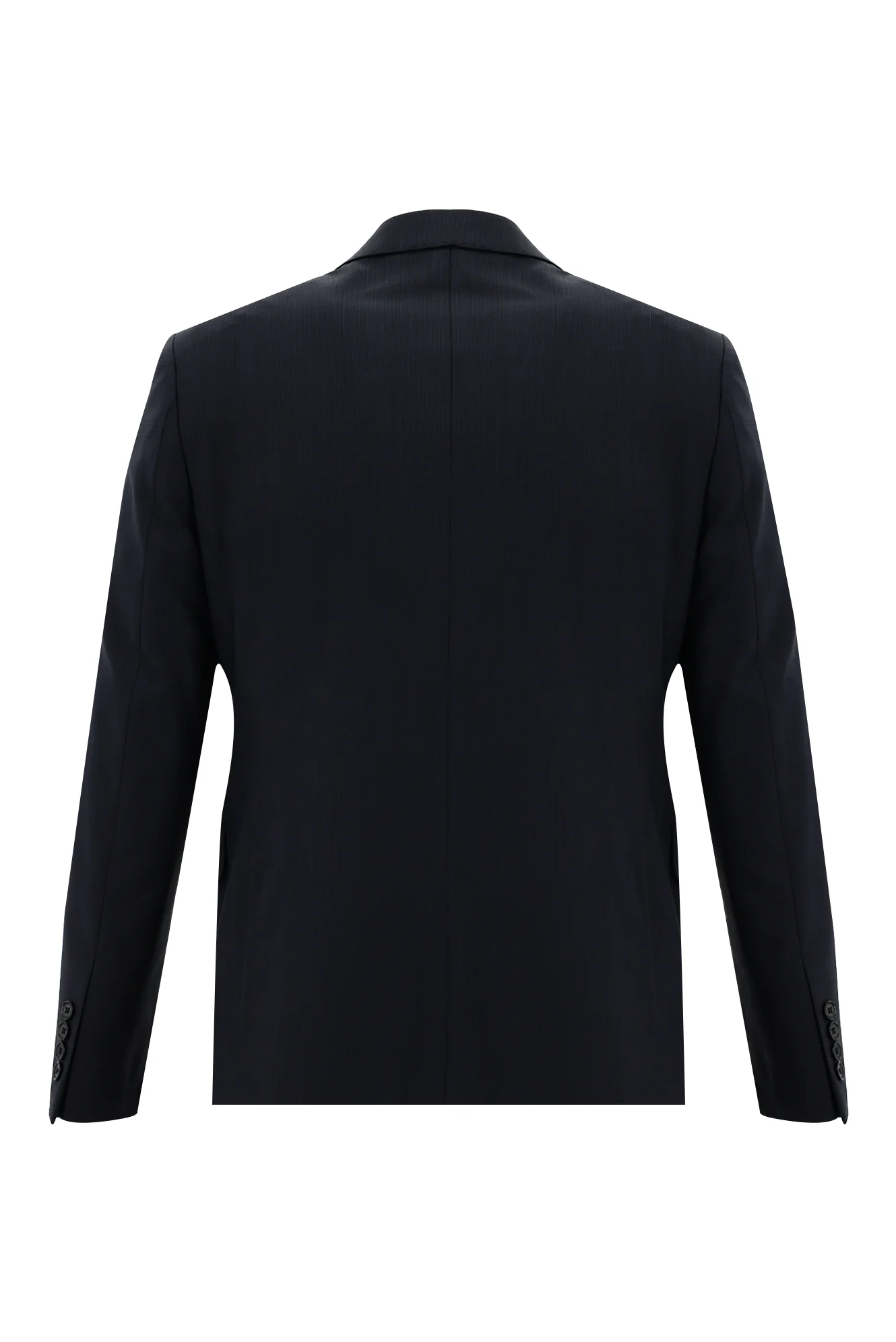 Koyu Lacivert 7 Drop Slim Fit Dar Kesim Yünlü Takım Elbise - Image 6