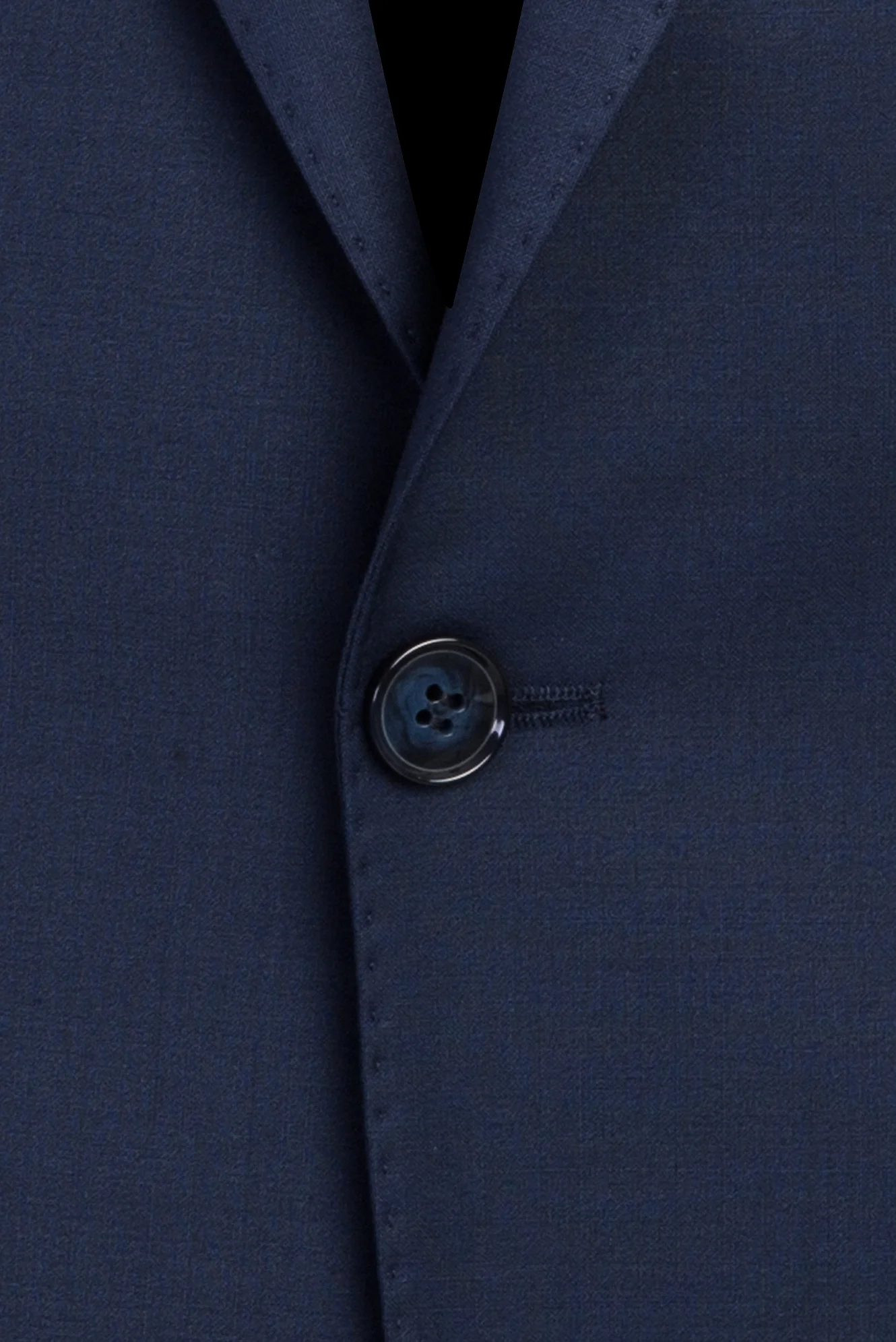 Koyu Lacivert 7 Drop Slim Fit Dar Kesim Yünlü Takım Elbise - Image 4