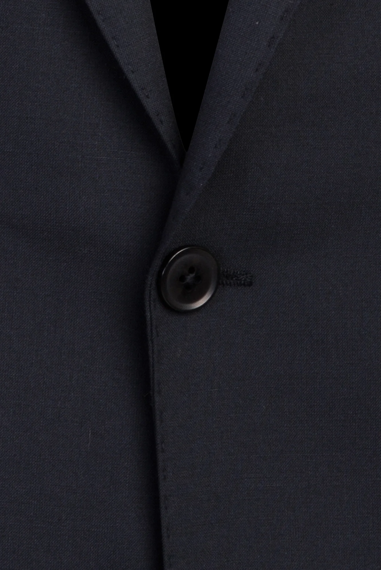 Koyu Lacivert 7 Drop Slim Fit Dar Kesim Yünlü Takım Elbise - Image 4