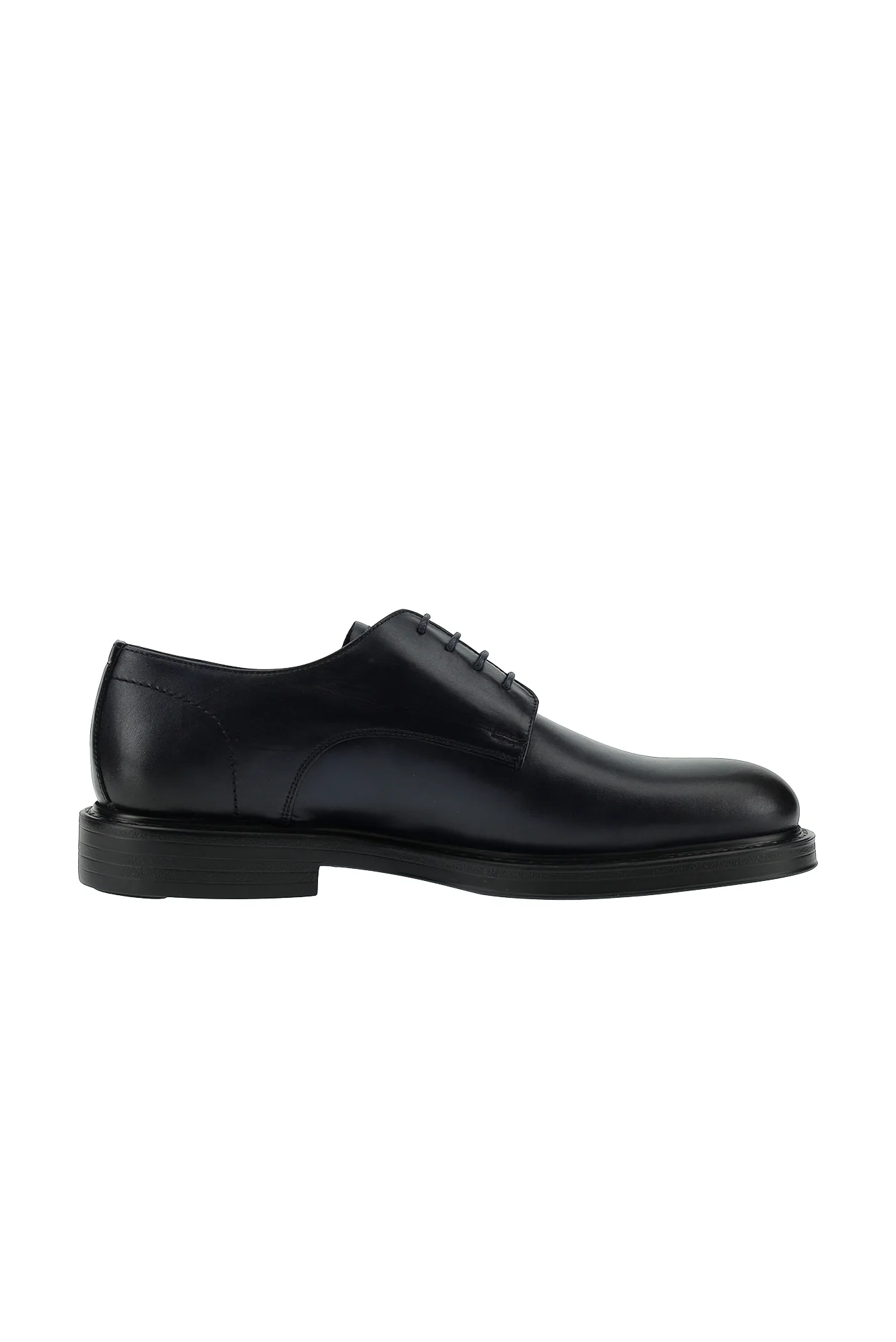 Koyu Lacivert Smart Casual Deri Ayakkabı - Image 4