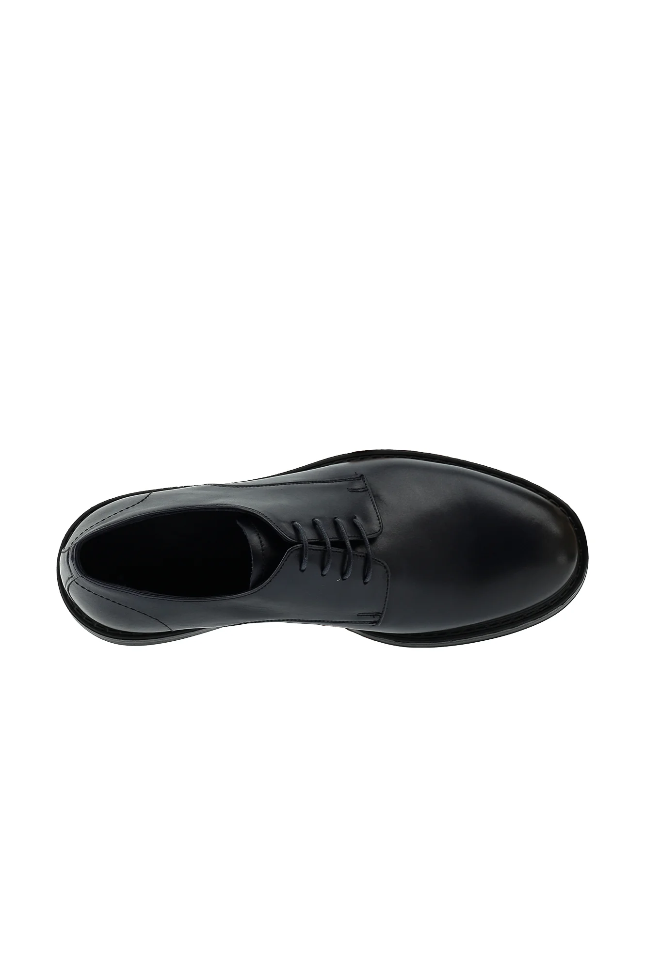 Koyu Lacivert Smart Casual Deri Ayakkabı - Image 6