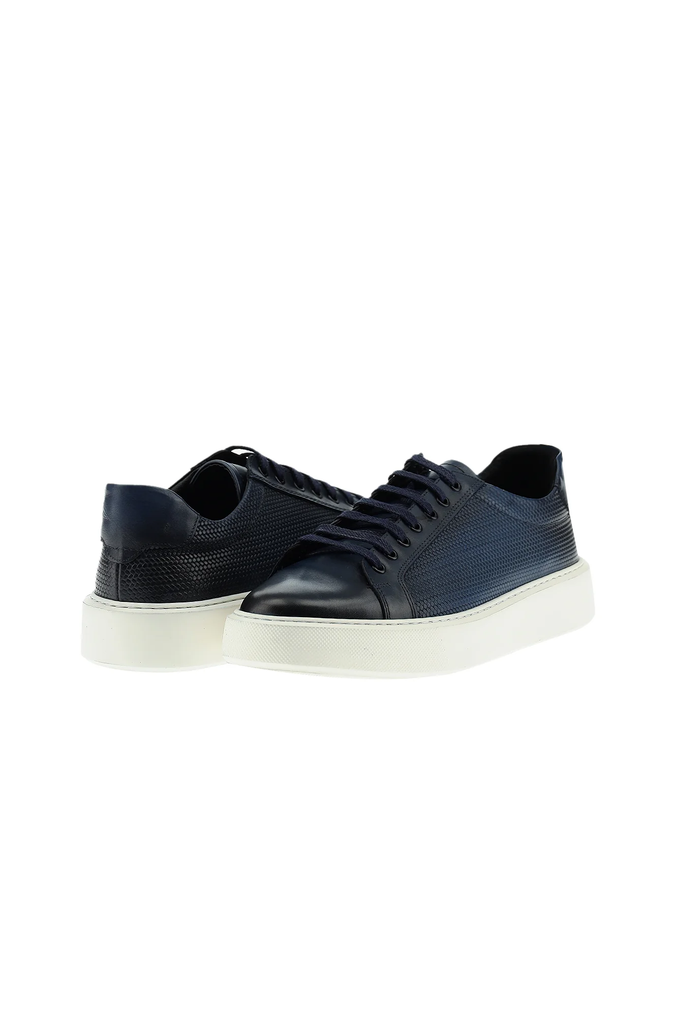 Koyu Lacivert Sneaker Ayakkabı