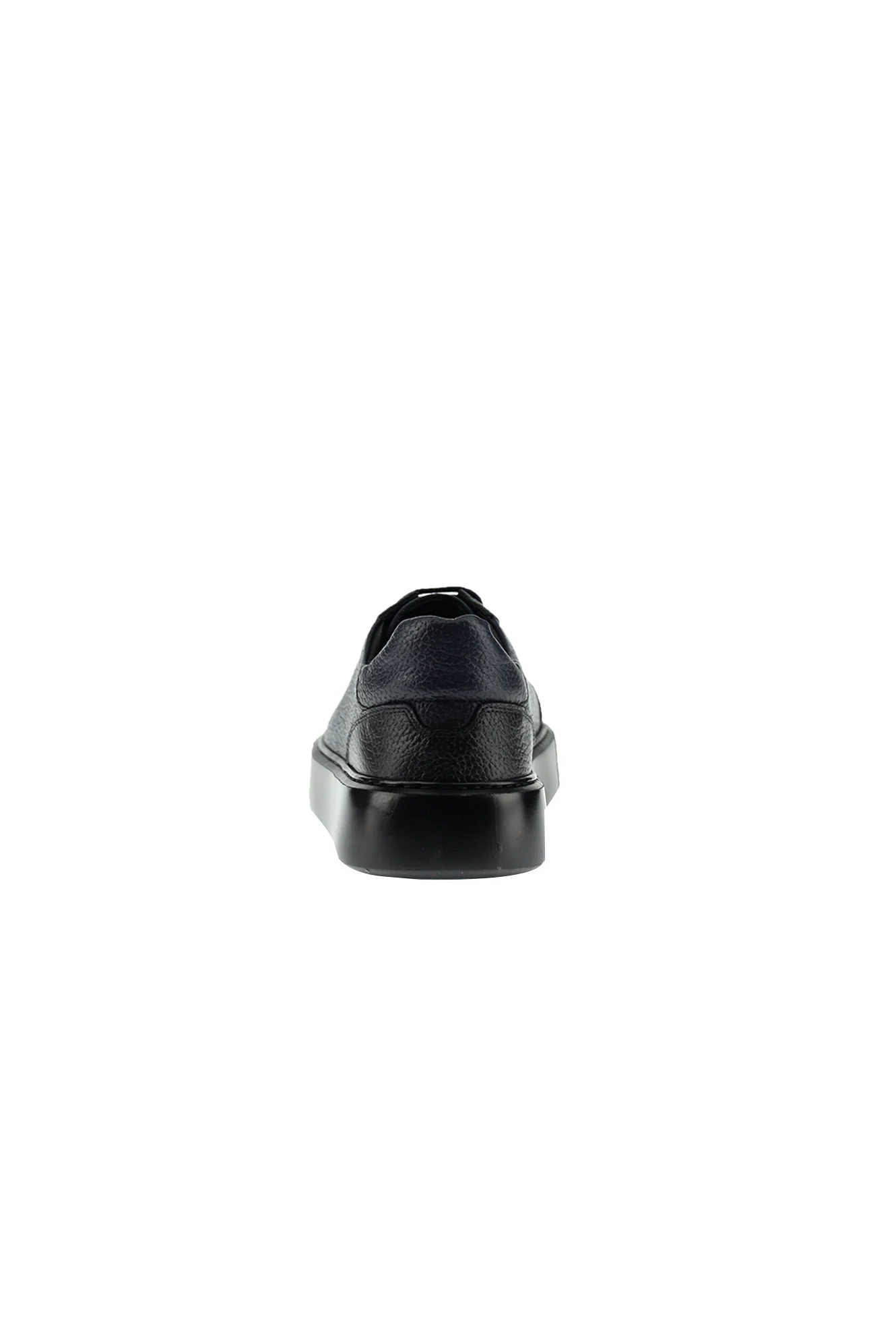 Koyu Lacivert Sneaker Deri Ayakkabı - Image 5