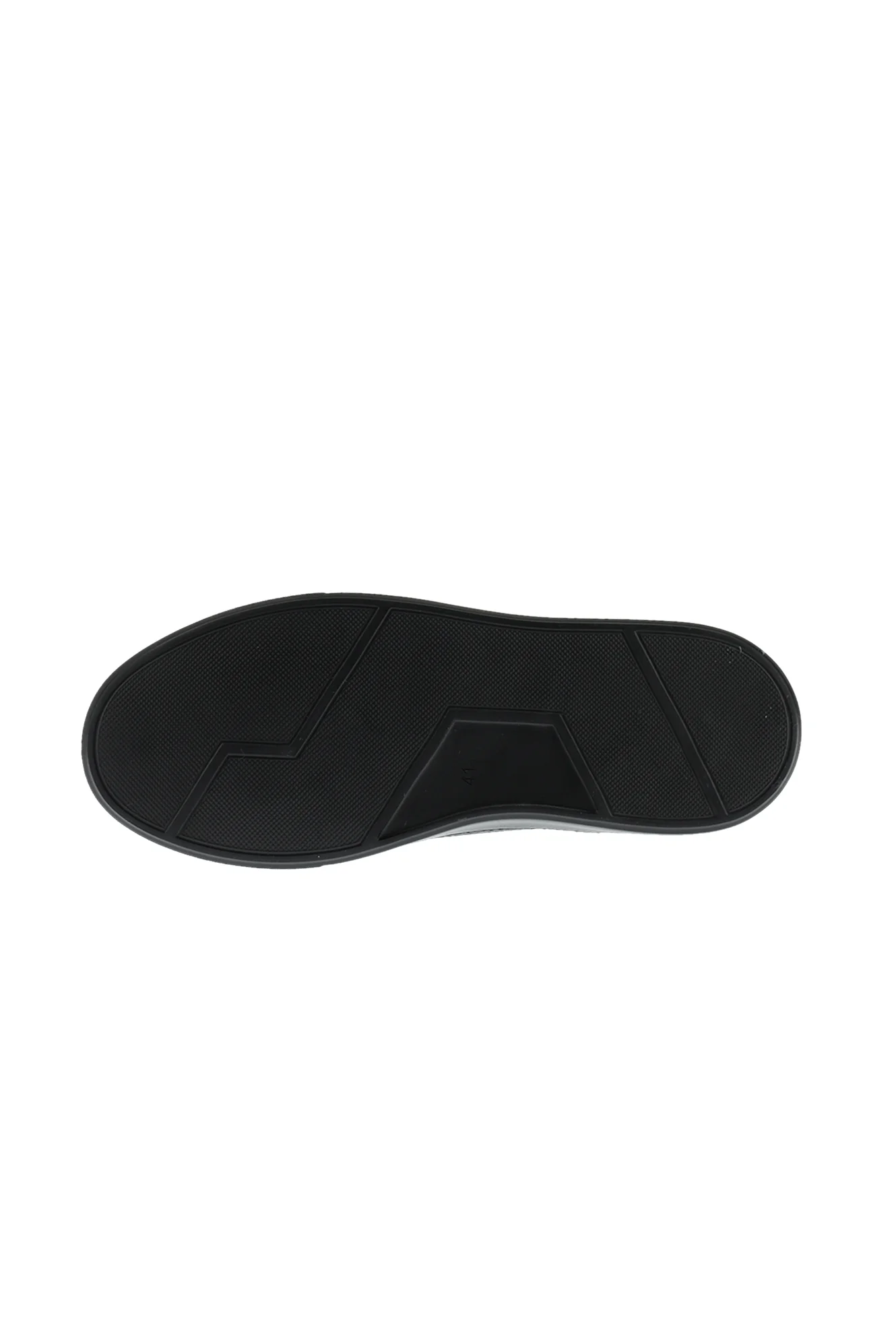 Koyu Lacivert Sneaker Deri Ayakkabı - Image 7