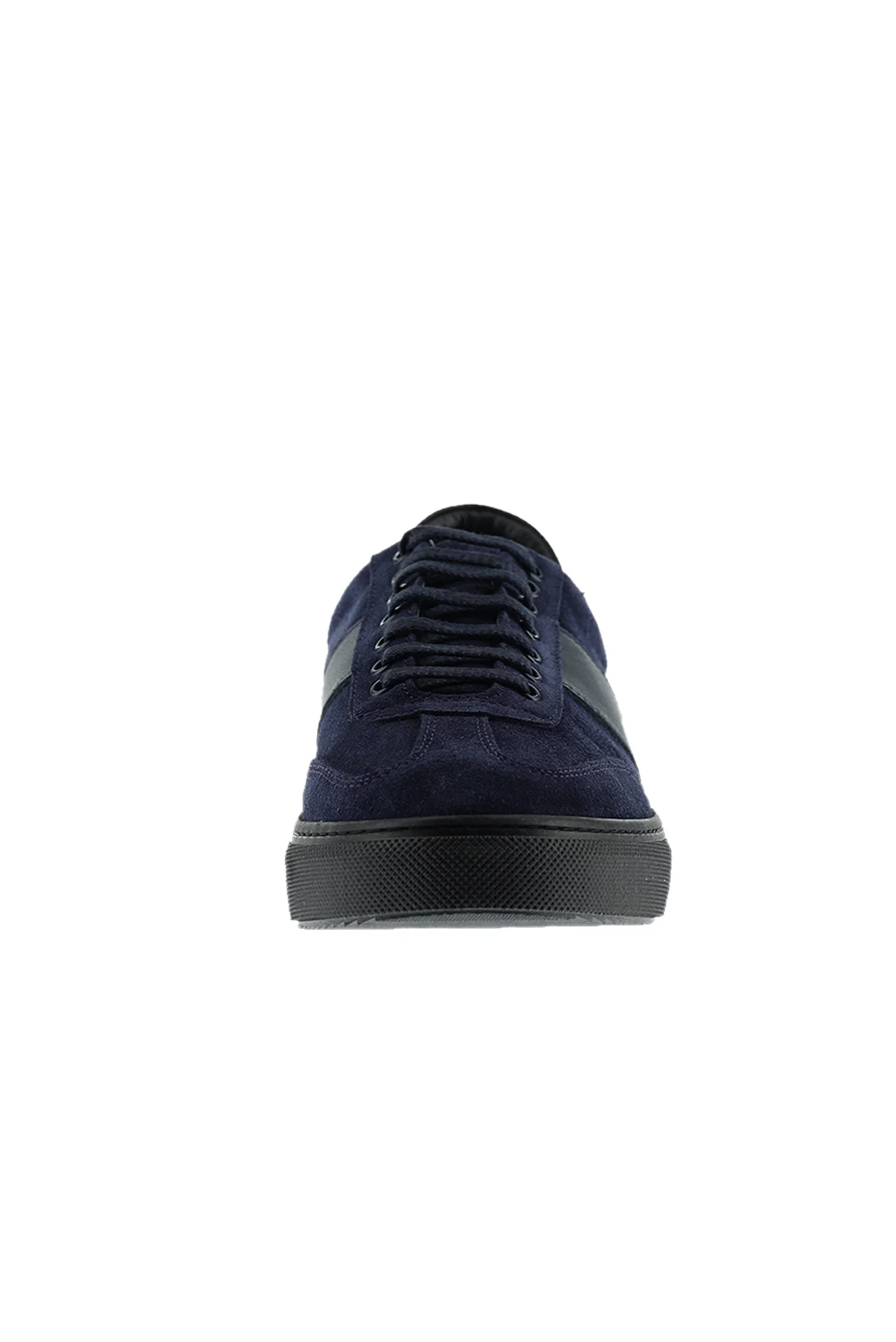 Koyu Lacivert Sneaker Deri Ayakkabı - Image 3