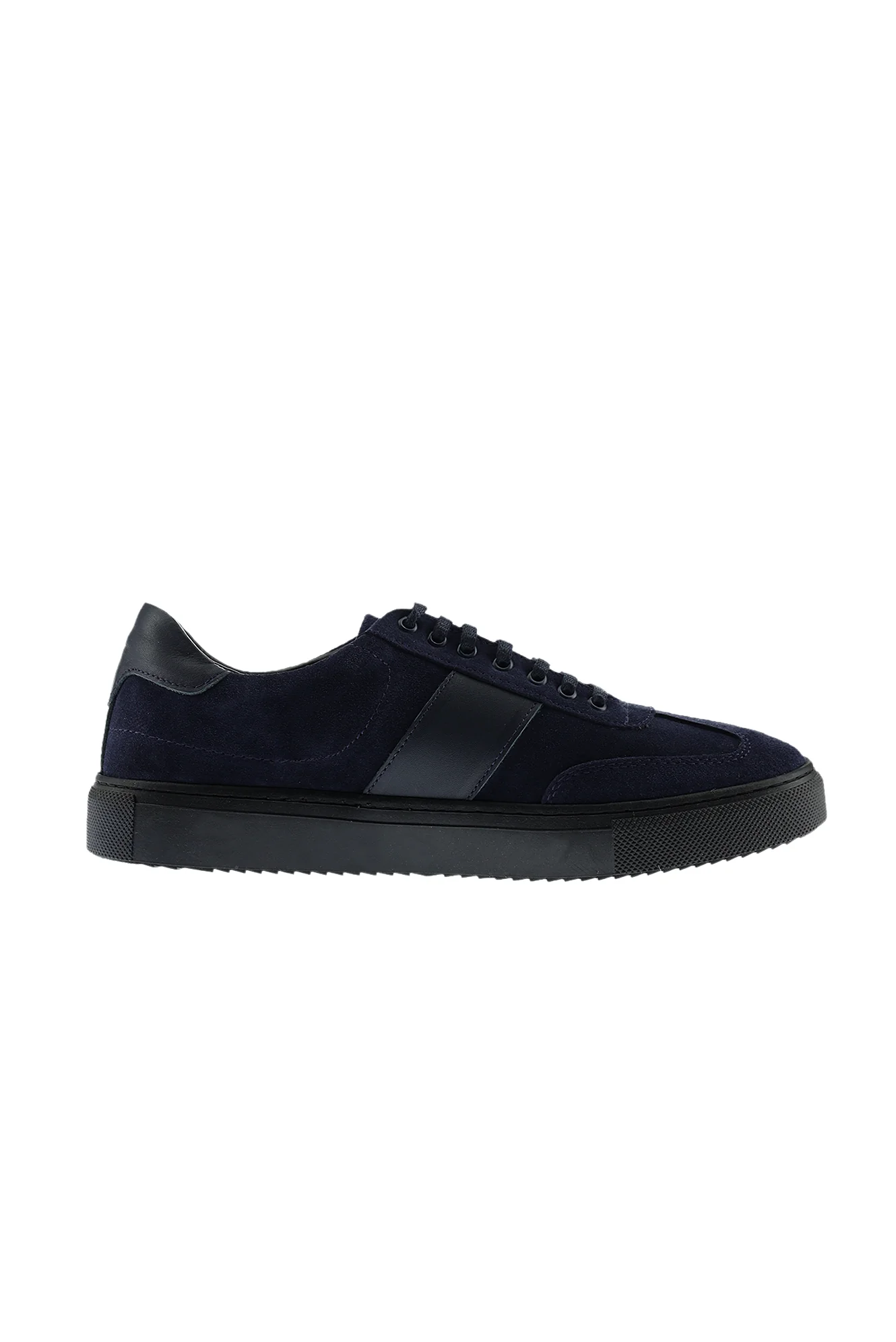 Koyu Lacivert Sneaker Deri Ayakkabı - Image 4