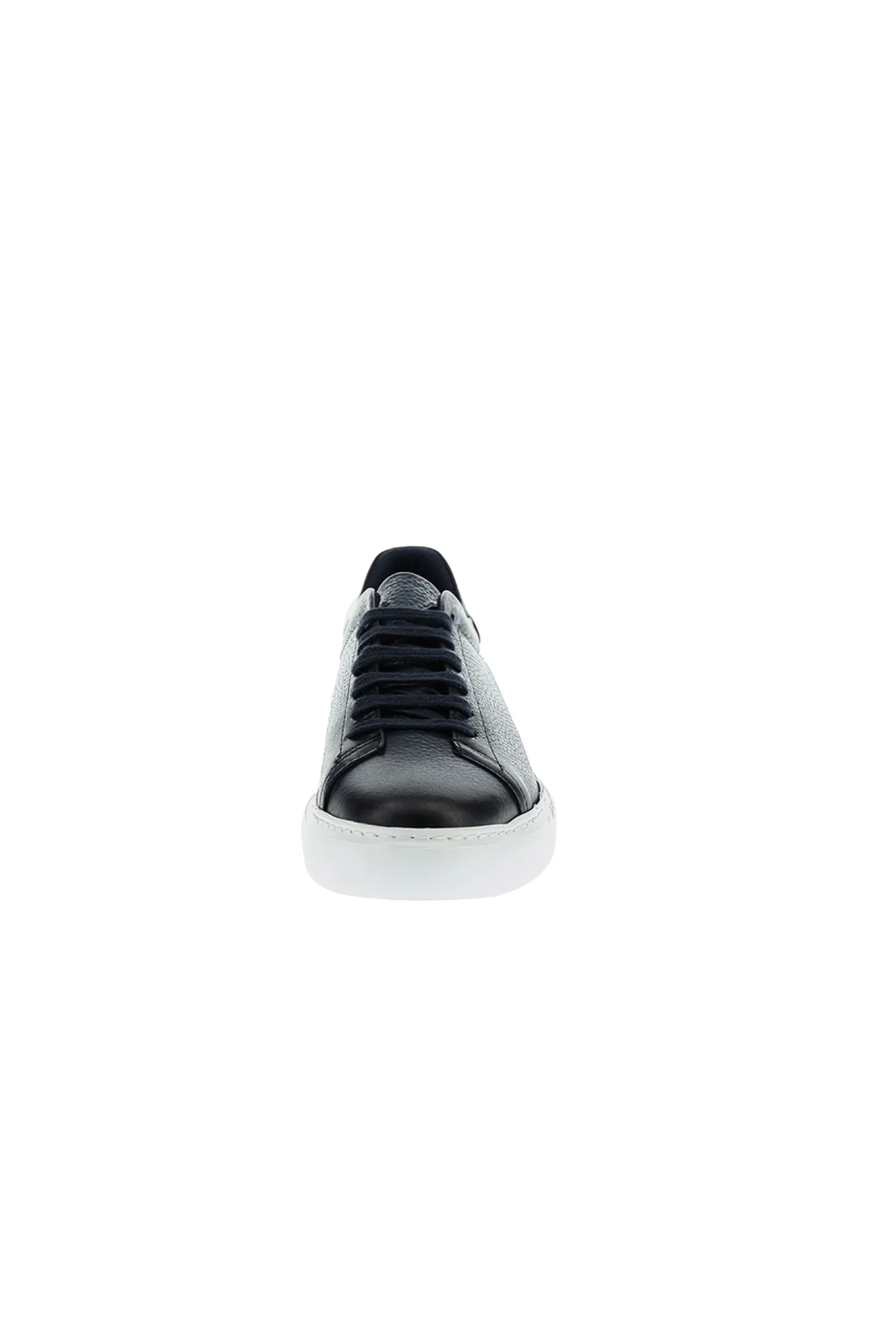 Koyu Lacivert Sneaker Deri Ayakkabı - Image 2