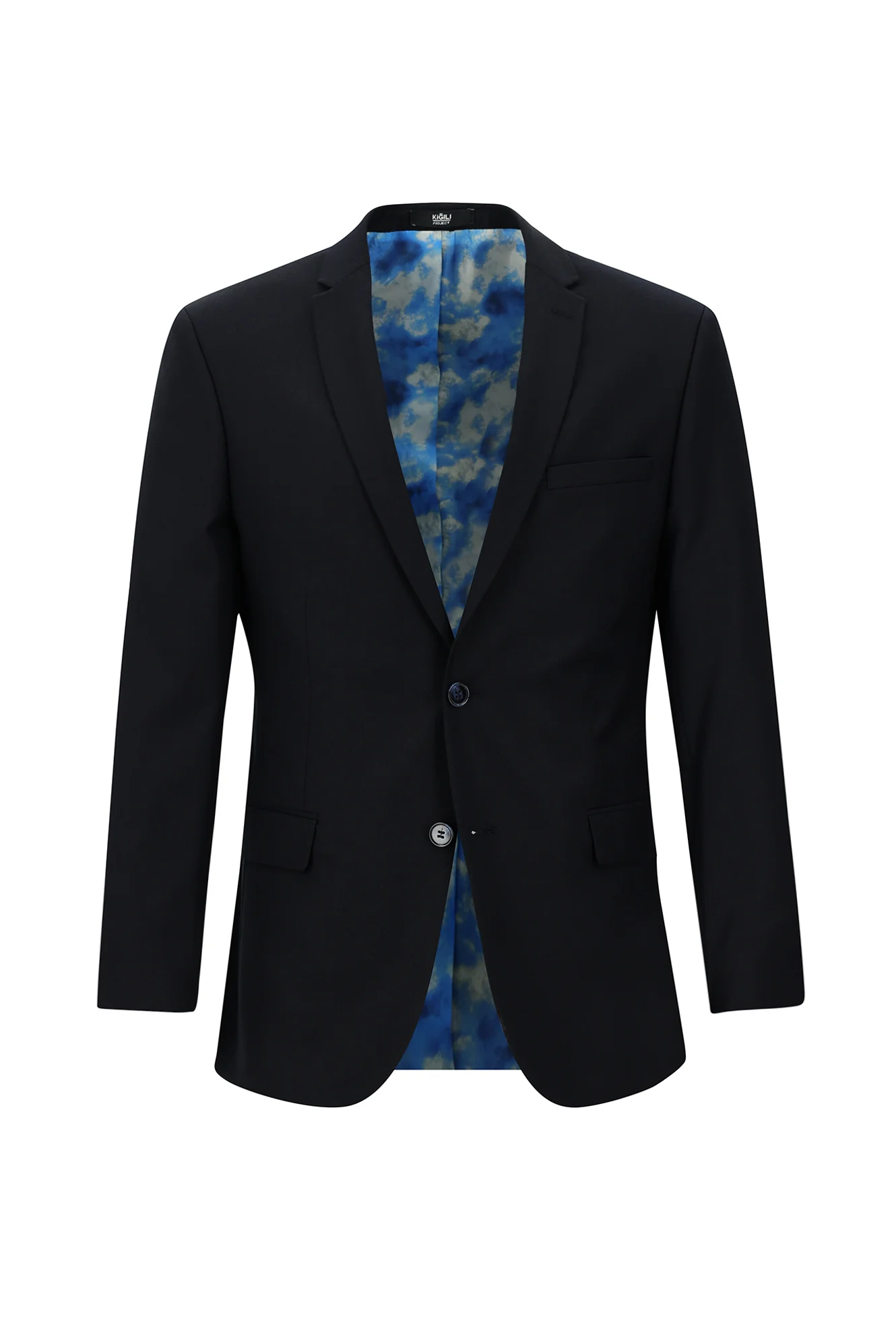 Koyu Lacivert 7 Drop Super Slim Fit Eksra Dar Kesim Fit Takım Elbise - Image 2