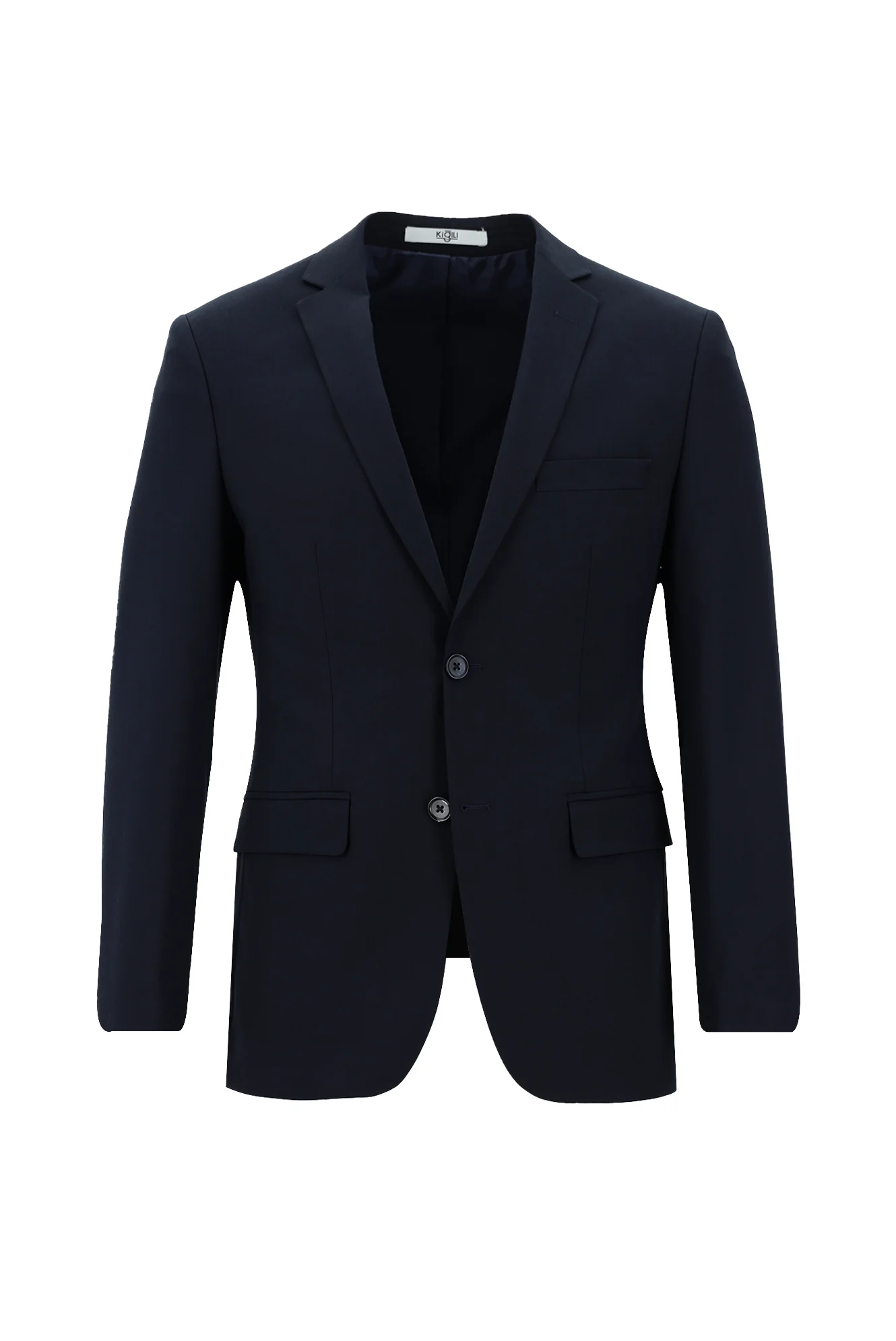 Koyu Lacivert 7 Drop Super Slim Fit Eksra Dar Kesim Fit Takım Elbise - Image 2