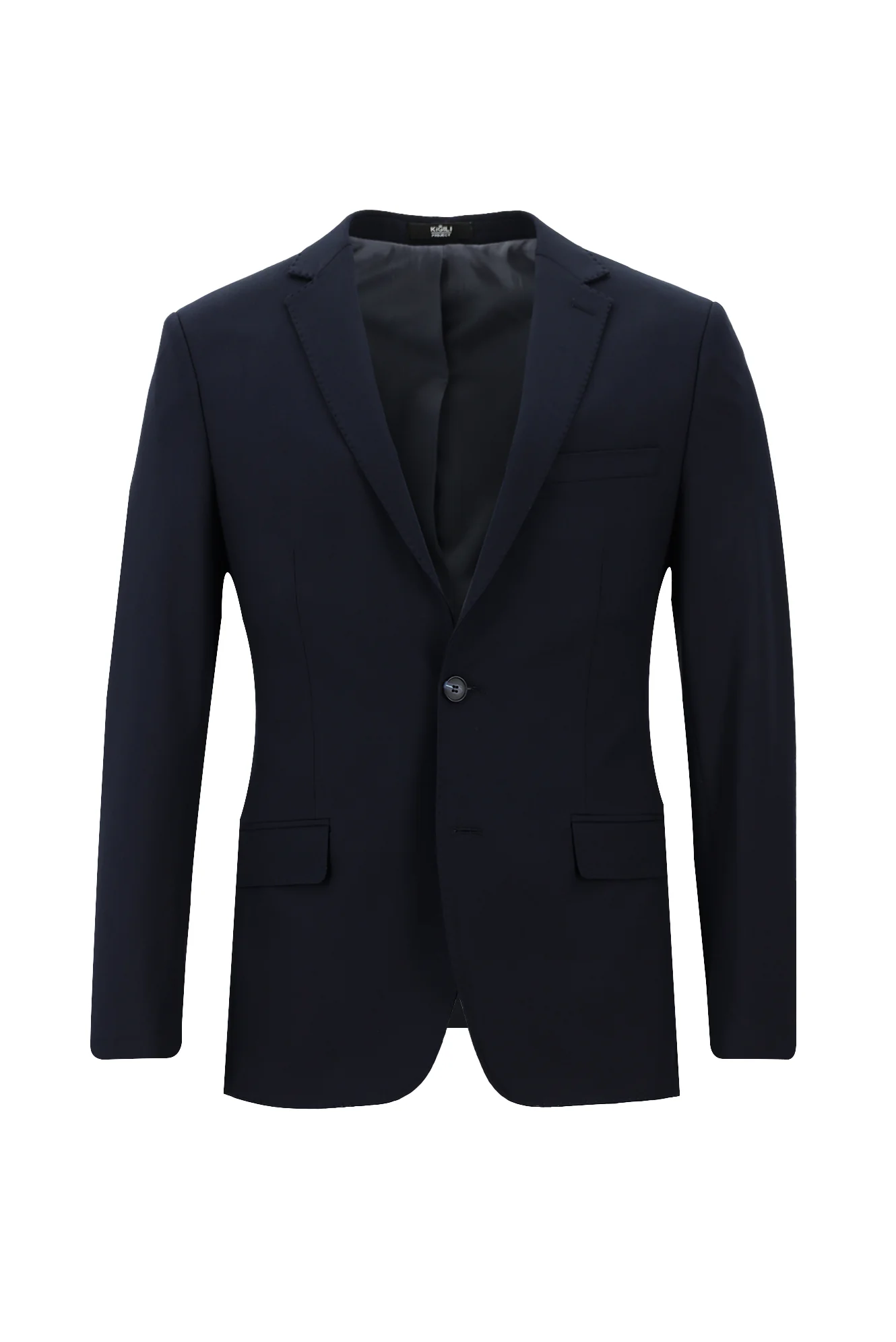 Koyu Lacivert 7 Drop Super Slim Fit Eksra Dar Kesim Fit Takım Elbise - Image 2