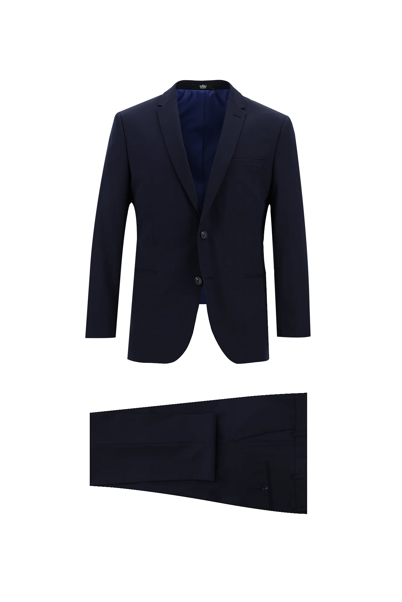 Koyu Lacivert 7 Drop Super Slim Fit Eksra Dar Kesim Fit Takım Elbise