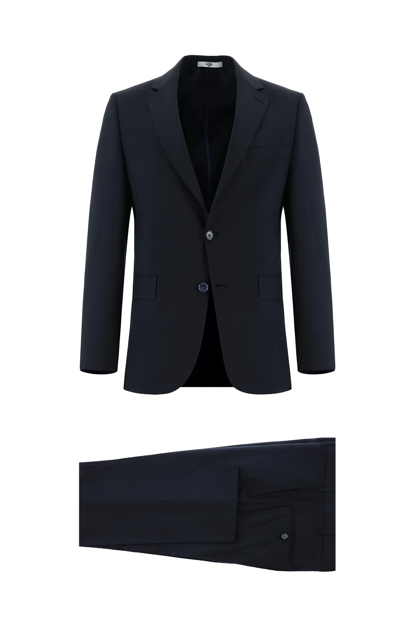 Koyu Lacivert 7 Drop Super Slim Fit Eksra Dar Kesim Takım Elbise