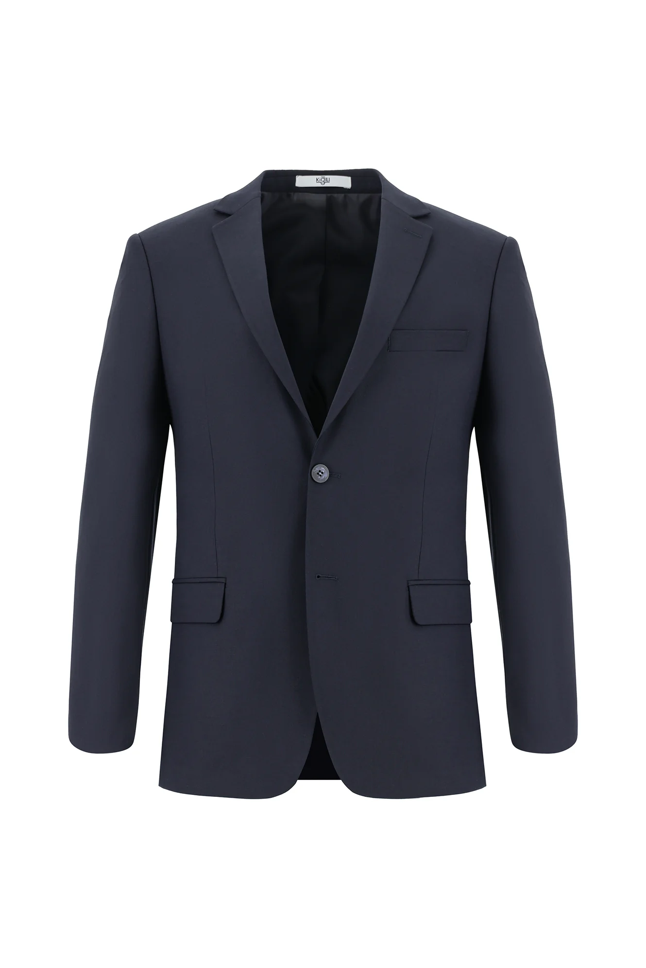 Koyu Lacivert 7 Drop Super Slim Fit Eksra Dar Kesim Takım Elbise - Image 2