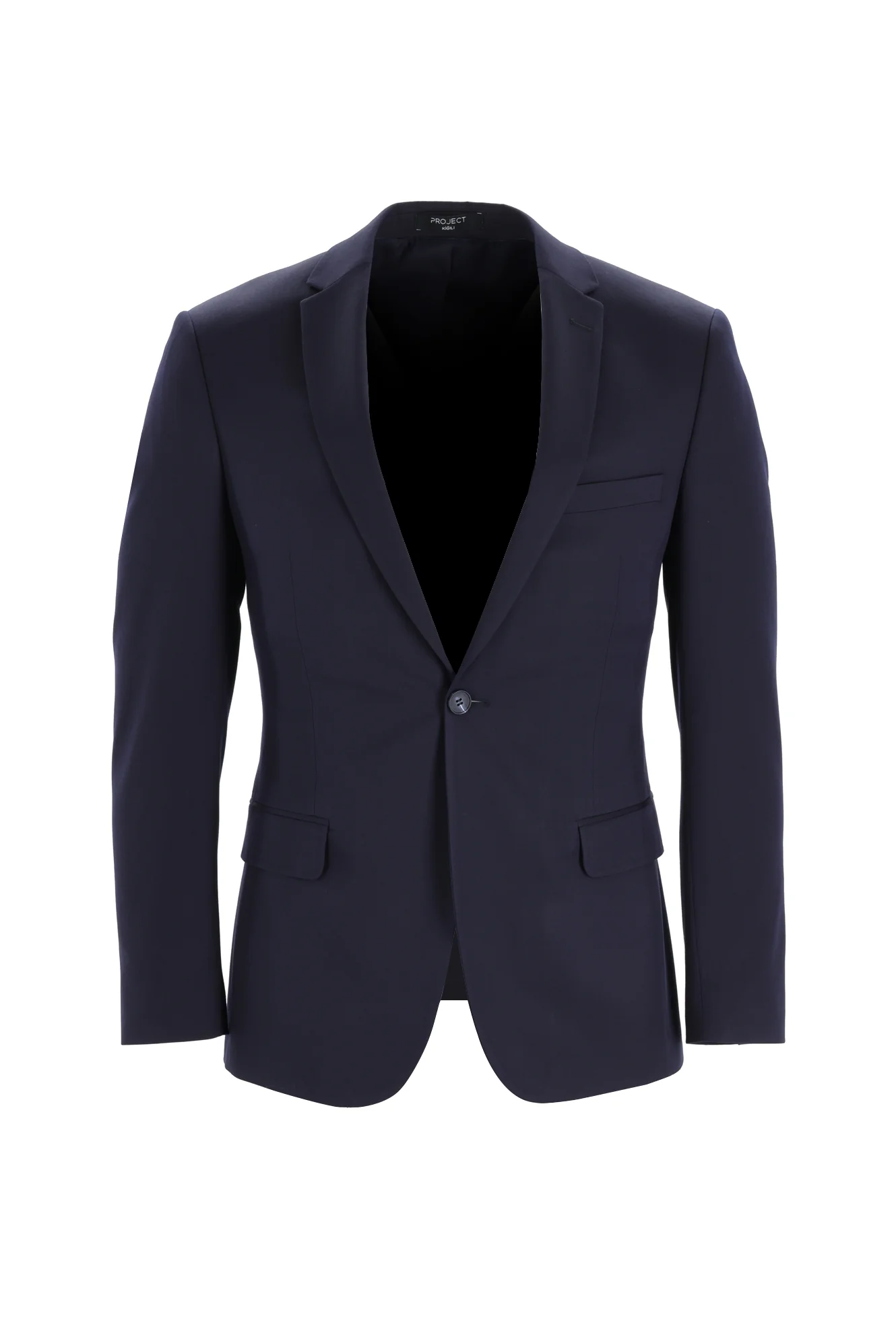 Koyu Lacivert 7 Drop Super Slim Fit Eksra Dar Kesim Fit Takım Elbise - Image 2