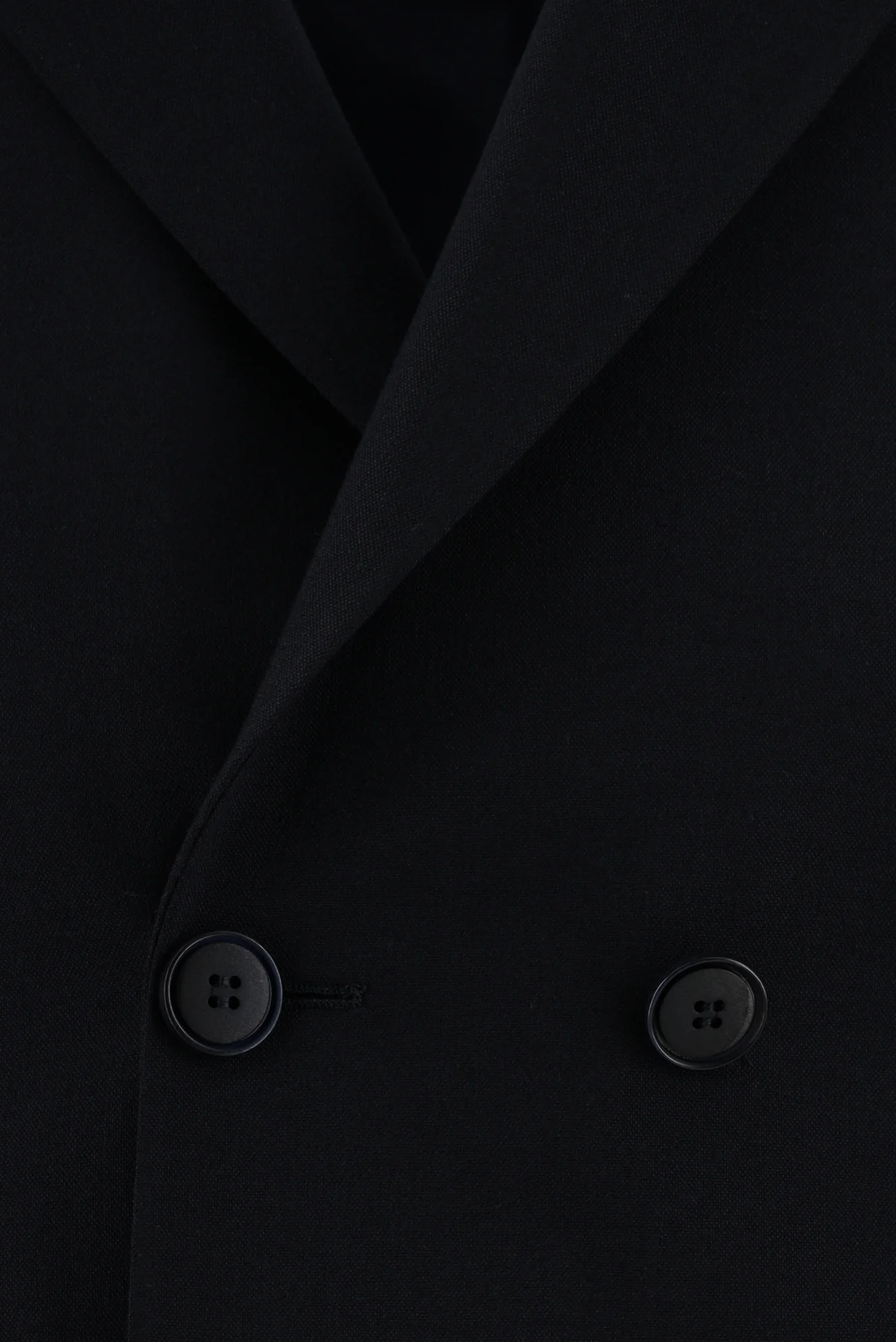 Koyu Lacivert 7 Drop Super Slim Fit Eksra Dar Kesim Yünlü Kruvaze Takım Elbise - Image 4