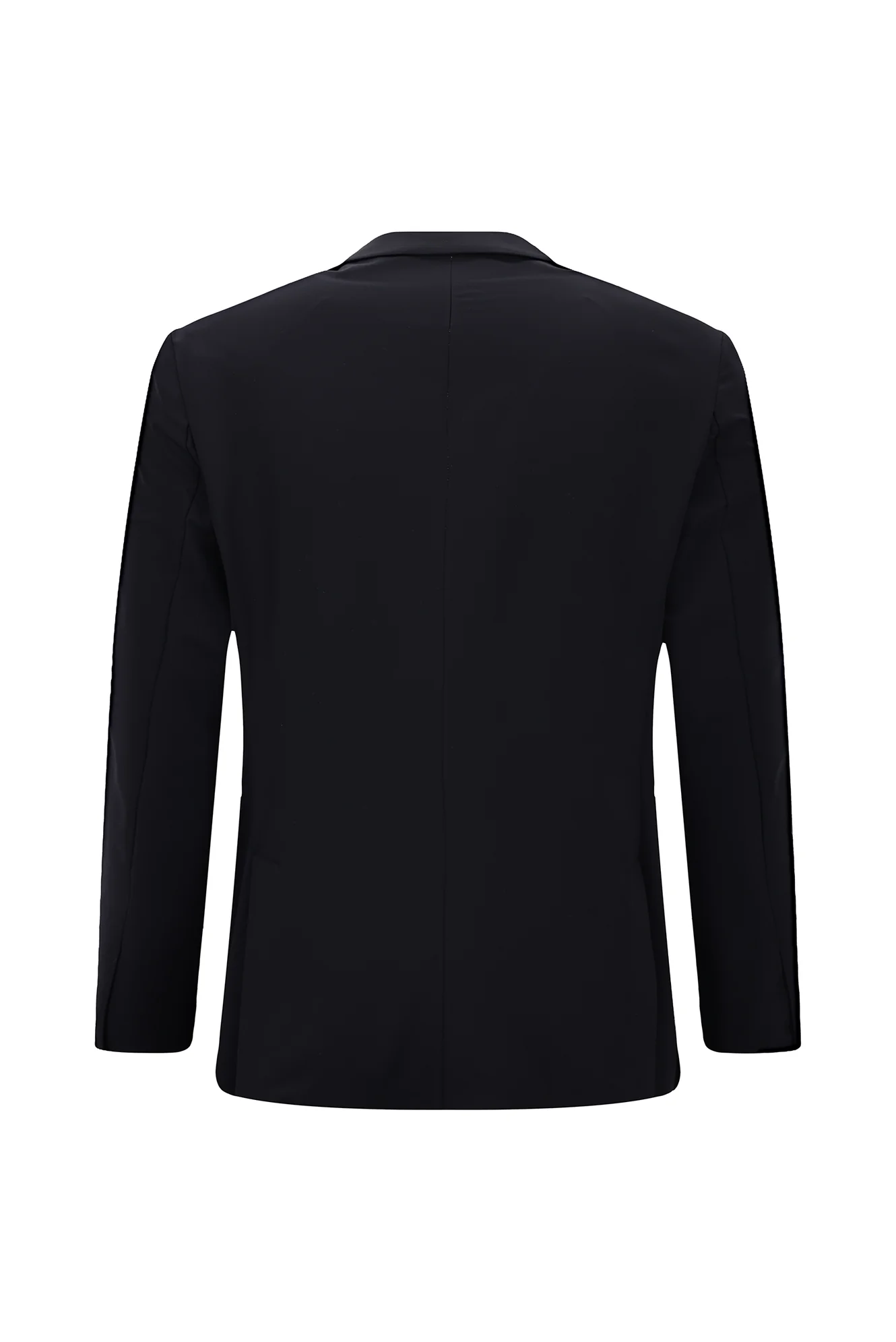 Koyu Lacivert Techno-Line 7 Drop Super Slim Fit Eksra Dar Kesim Klasik Likralı Ceket - Image 2
