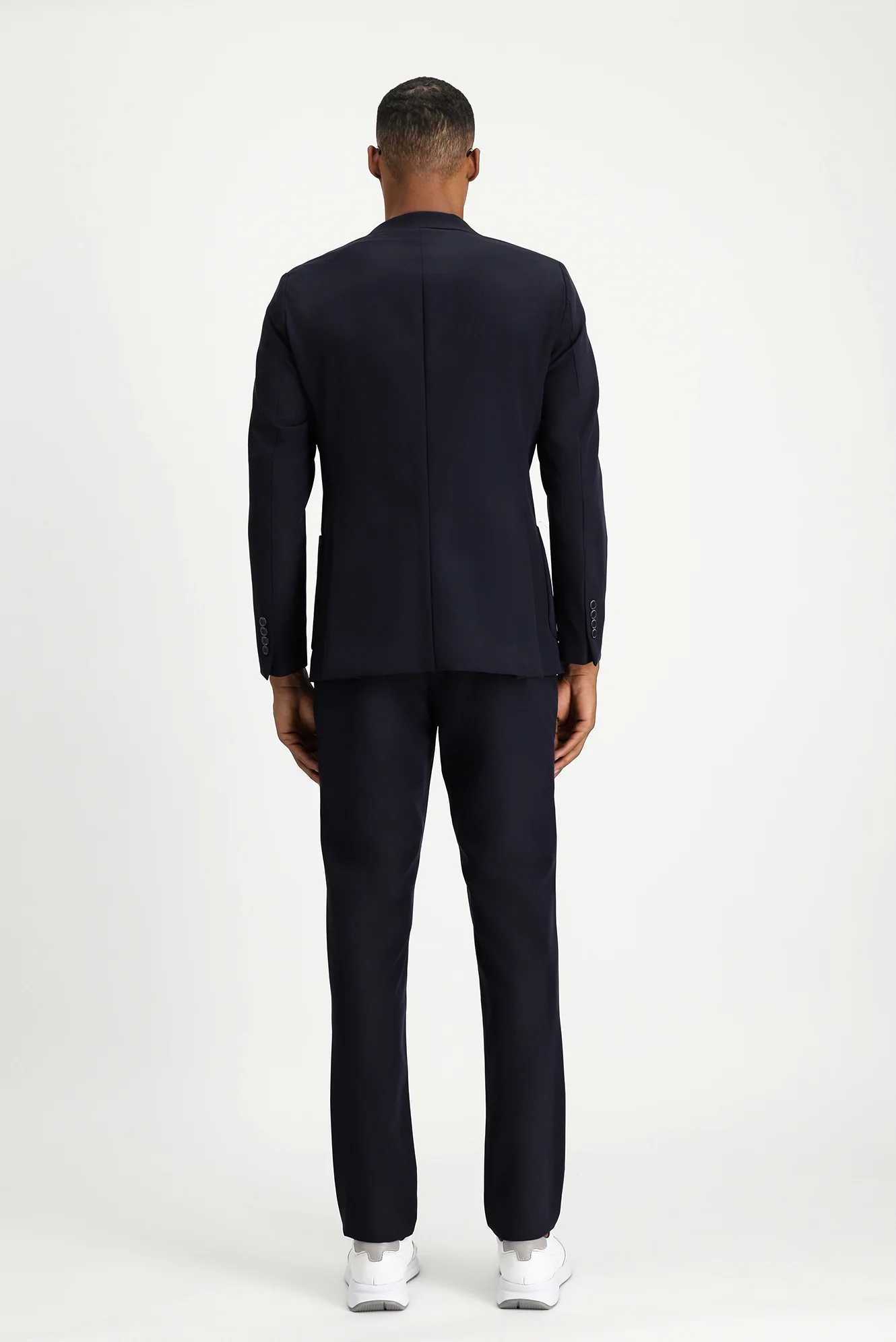 Koyu Lacivert Techno-Line 7 Drop Super Slim Fit Eksra Dar Kesim Takım Elbise - Image 7