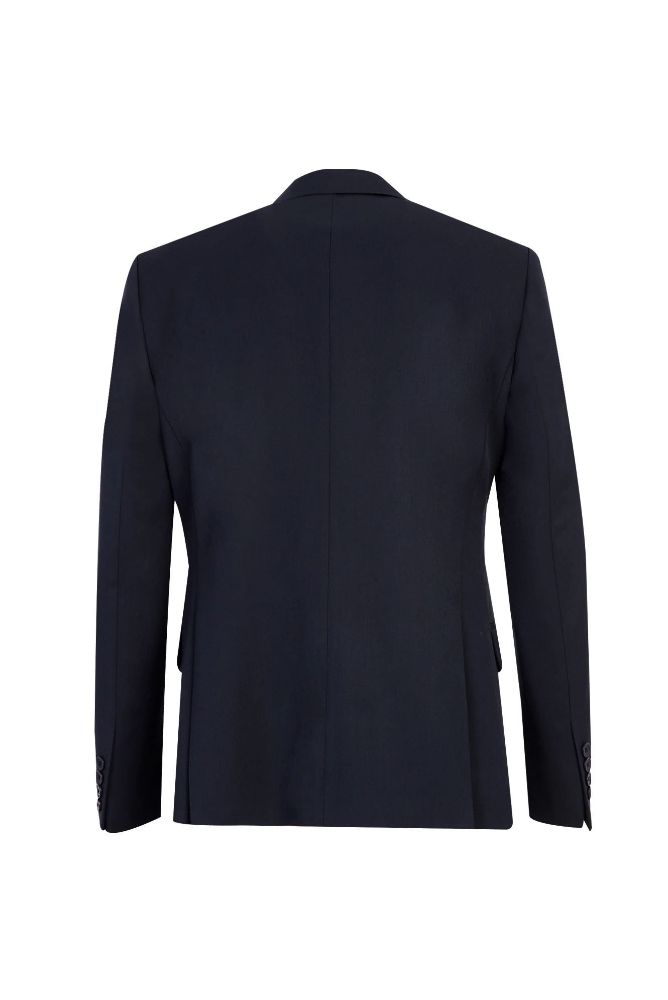 Koyu Lacivert 4 Drop Relaxed Fit Rahat Kesim Yelekli Takım Elbise - Image 3