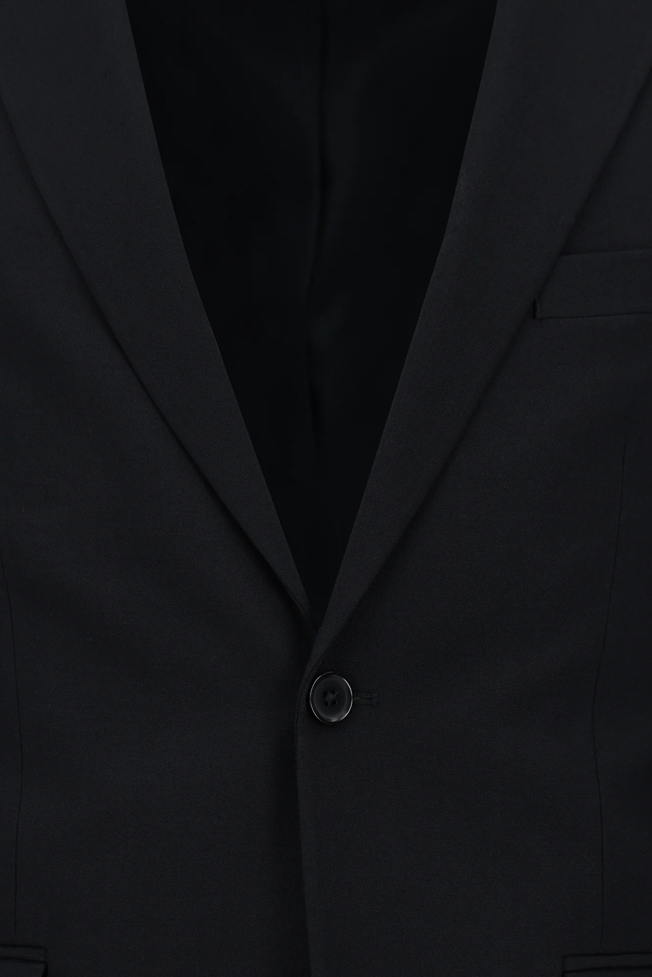 Koyu Lacivert 7 Drop Slim Fit Dar Kesim Yünlü Takım Elbise - Image 4