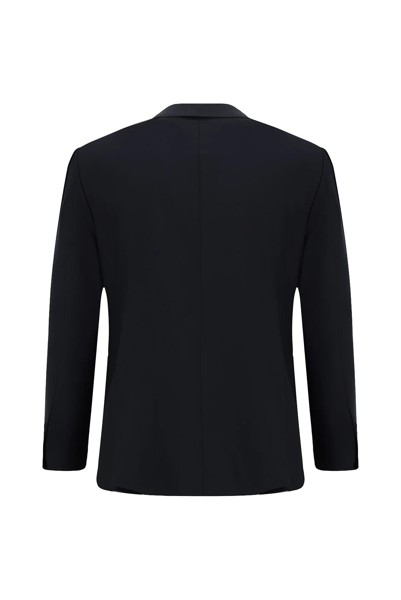Koyu Lacivert 6 Drop Regular Fit Standart Kesim Yünlü Takım Elbise - Image 3