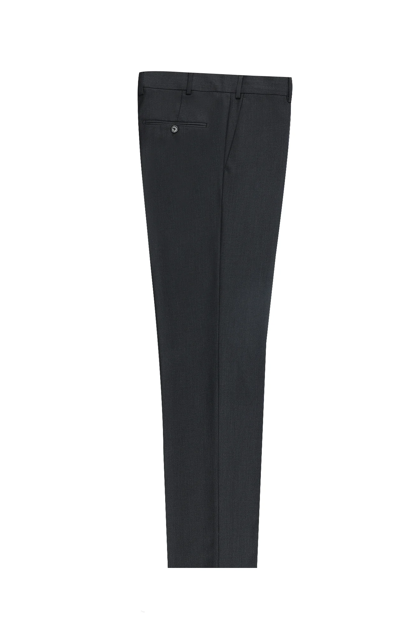 Koyu Marengo 7 Drop Slim Fit Dar Kesim Klasik Kumaş Pantolon